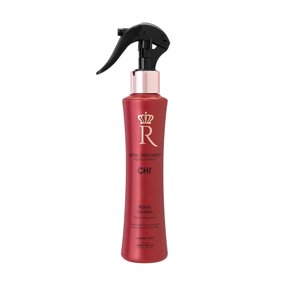 Термозахисний спрей для волосся CHI Royal Treatment Royal Guard Heat Protecting Spray, 177 мл
Термозахисний спрей для волосся CHI Royal Treatment Royal Guard Heat Protecting Spray, 177 мл