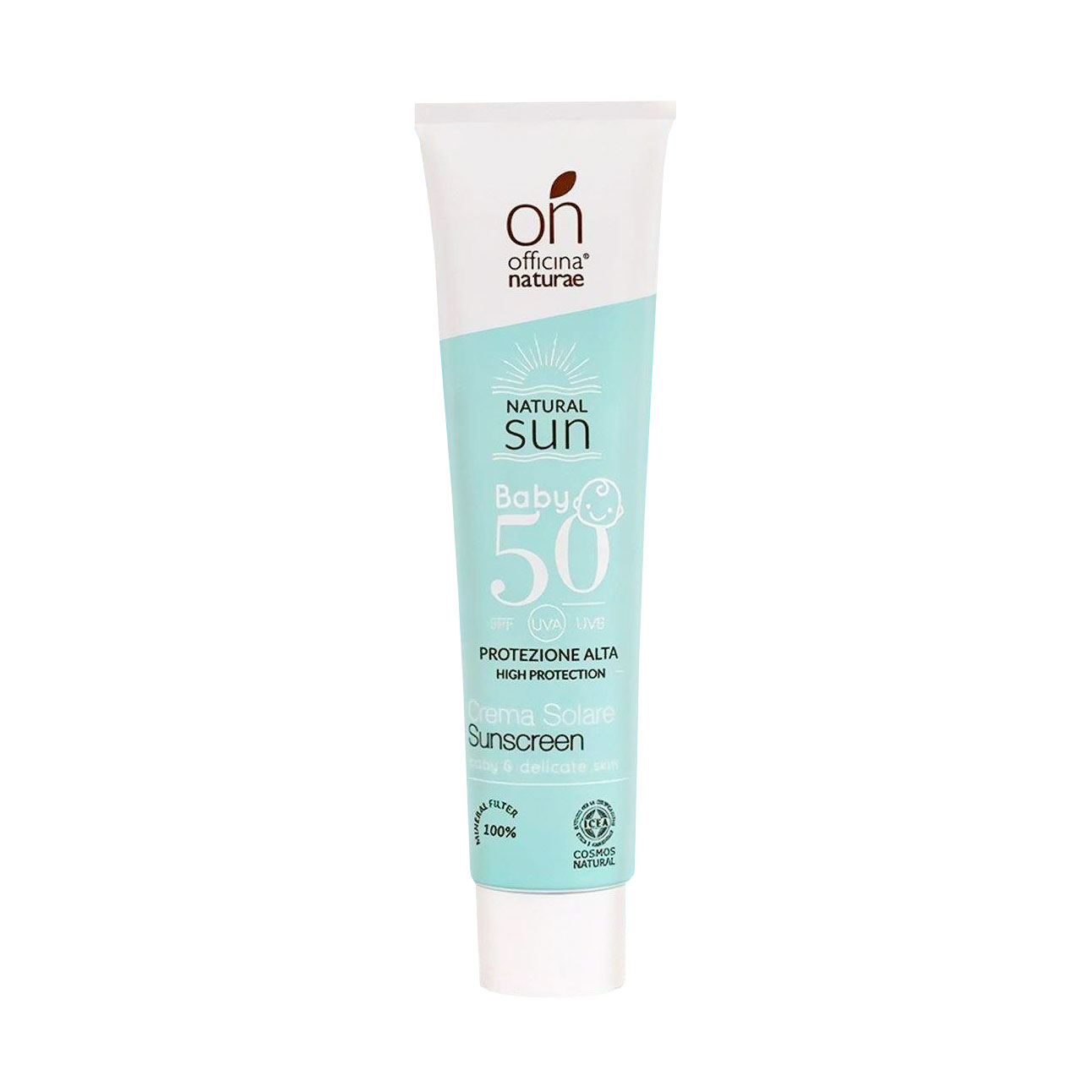 Органічний дитячий сонцезахисний флюїд Officina Naturae Natural Sun Baby Cream SPF 50, 75 мл
Органічний дитячий сонцезахисний флюїд Officina Naturae Natural Sun Baby Cream SPF 50, 75 мл