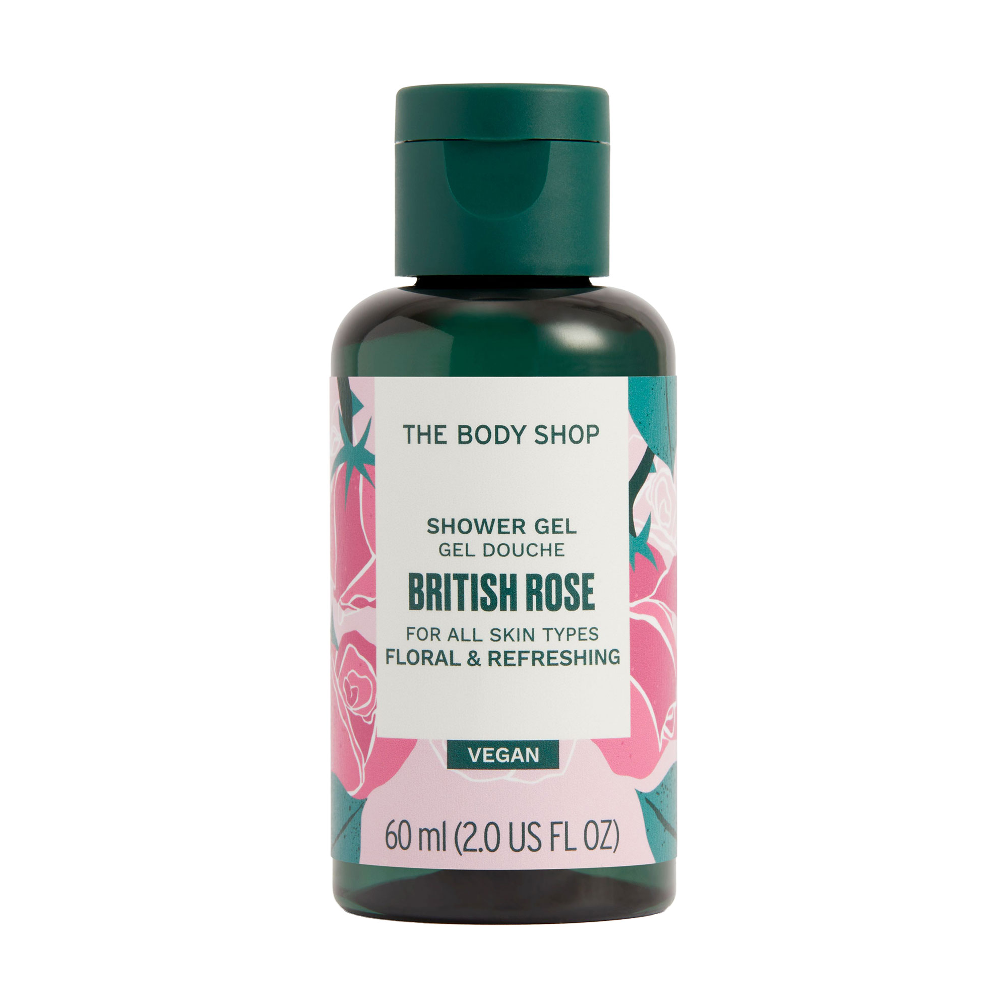 Гель для душу The Body Shop British Rose Shower Gel Британська троянда, 60 мл
Гель для душу The Body Shop British Rose Shower Gel Британська троянда, 60 мл