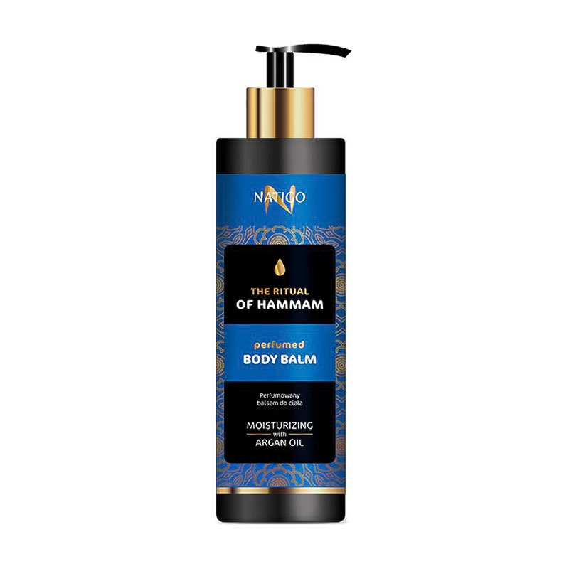 Парфумований бальзам для тіла Natigo The Ritual of Hammam Perfumed Body Balm з олією аргани, 400 мл
Парфумований бальзам для тіла Natigo The Ritual of Hammam Perfumed Body Balm з олією аргани, 400 мл