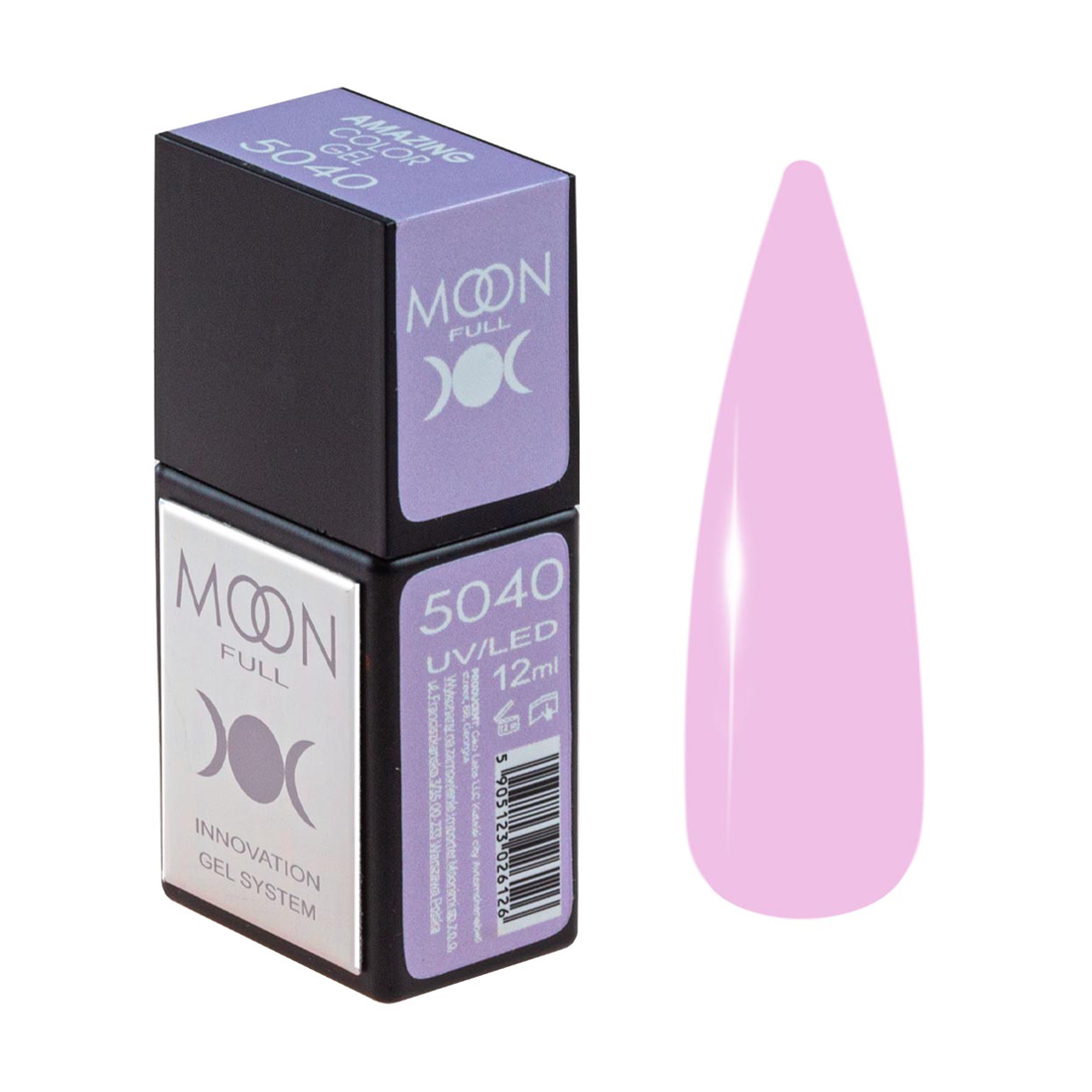 Гель-лак для нігтів Moon Full Amazing Color Gel Polish 5040, 12 мл
Гель-лак для нігтів Moon Full Amazing Color Gel Polish 5040, 12 мл