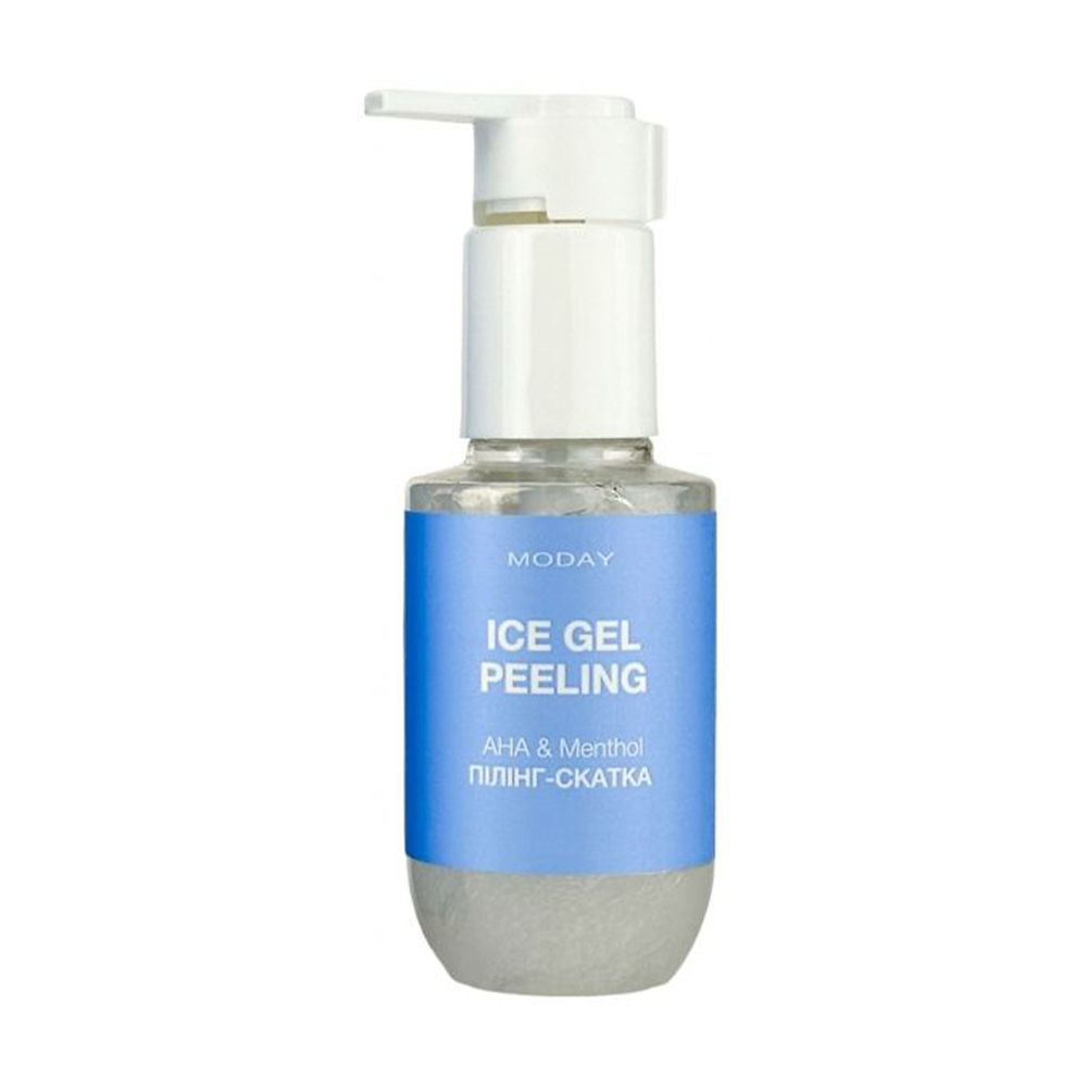 Відлущувальна пілінг-скатка для обличчя MODAY Ice Gel Peeling на основі AHA-кислот та ментолу, 100 мл
Відлущувальна пілінг-скатка для обличчя MODAY Ice Gel Peeling на основі AHA-кислот та ментолу, 100 мл