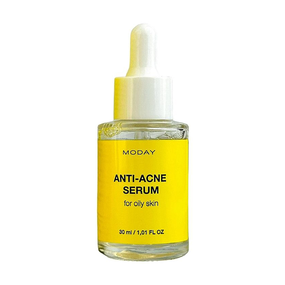 Сироватка MODAY Anti-Acne Serum для проблемної шкіри обличчя, з ніацинамідом, бетаїном та екстрактом центели, 30 мл
Сироватка MODAY Anti-Acne Serum для проблемної шкіри обличчя, з ніацинамідом, бетаїном та екстрактом центели, 30 мл