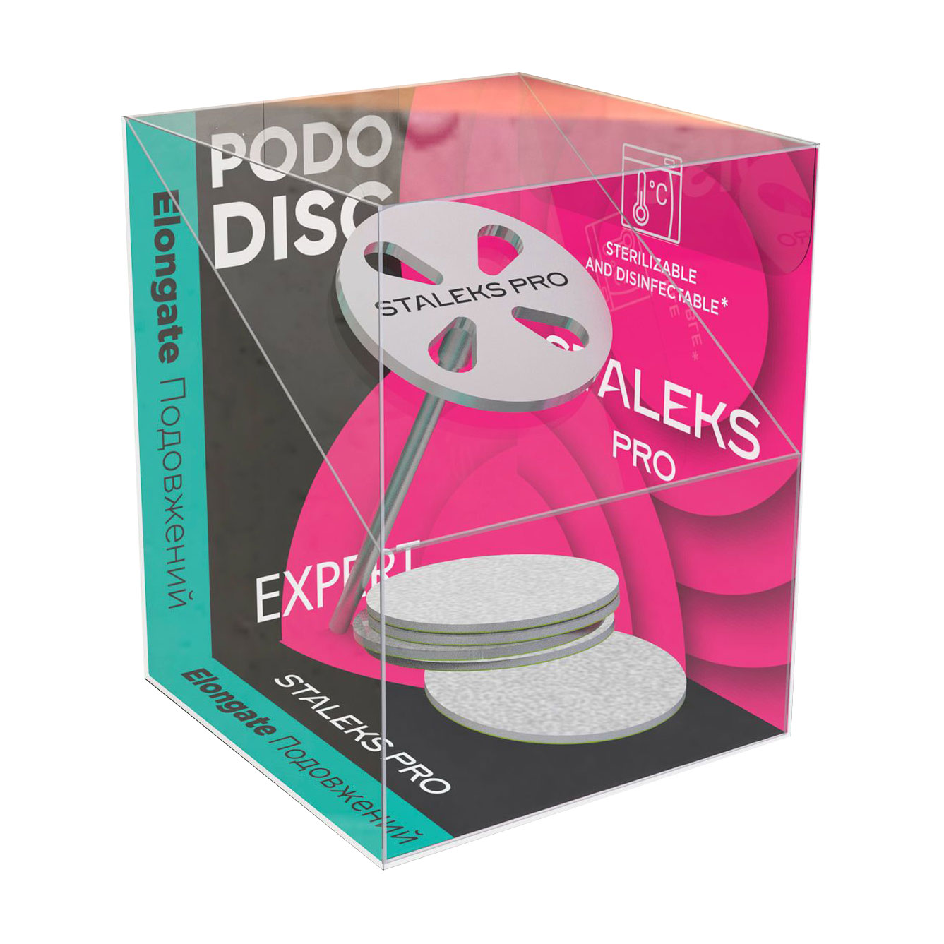 Педикюрний диск-основа Staleks PRO Expert Pododisc M подовжений, в комплекті зі змінним файлом, 180 грит, 20 мм, 5 шт (PDLset-20)
Педикюрний диск-основа Staleks PRO Expert Pododisc M подовжений, в комплекті зі змінним файлом, 180 грит, 20 мм, 5 шт (PDLset-20)