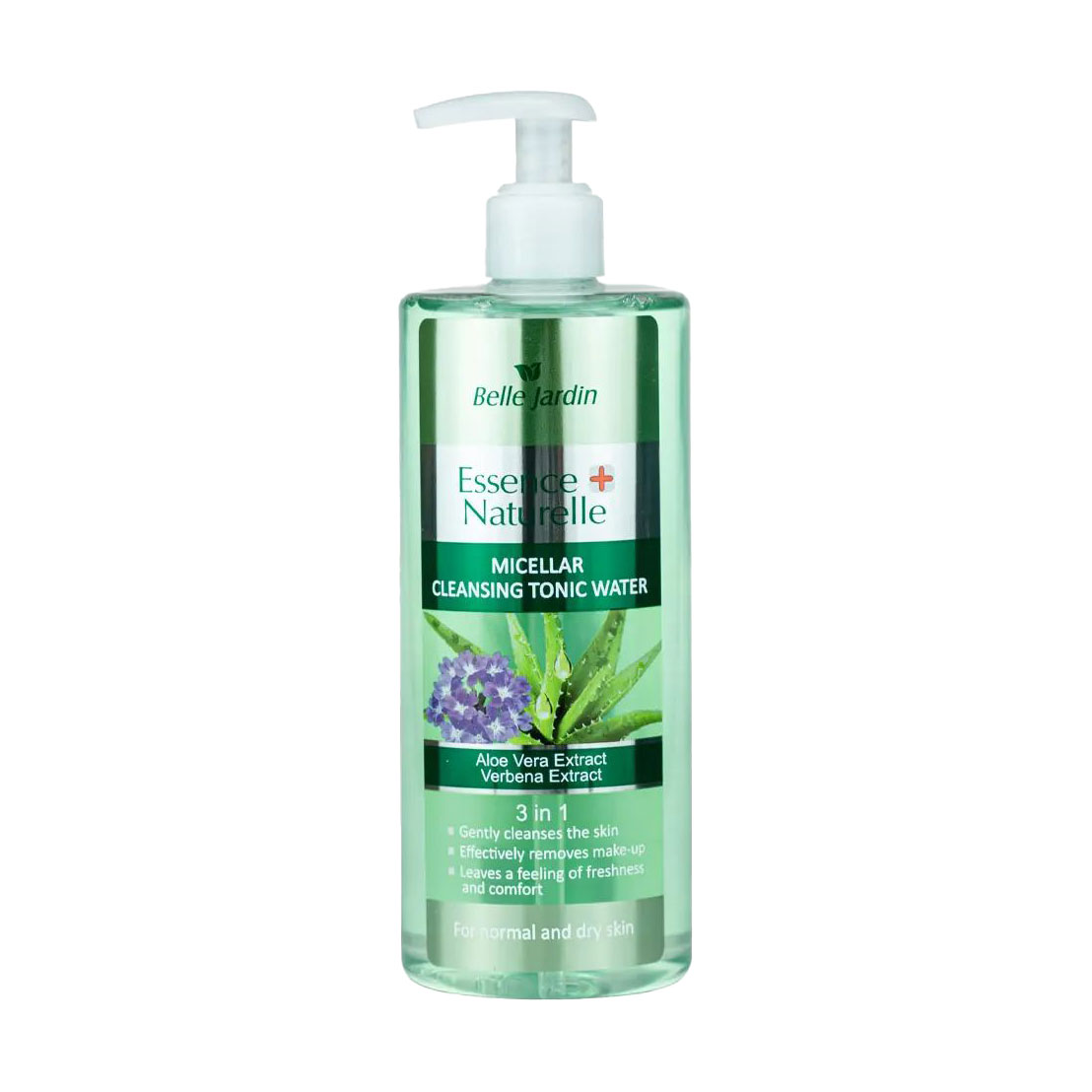 Міцелярний тонік для зняття макіяжу Belle Jardin Essence + Naturelle Micellar Cleansing Tonic Water з екстрактом алое та вербени, 500 мл
Міцелярний тонік для зняття макіяжу Belle Jardin Essence + Naturelle Micellar Cleansing Tonic Water з екстрактом алое та вербени, 500 мл