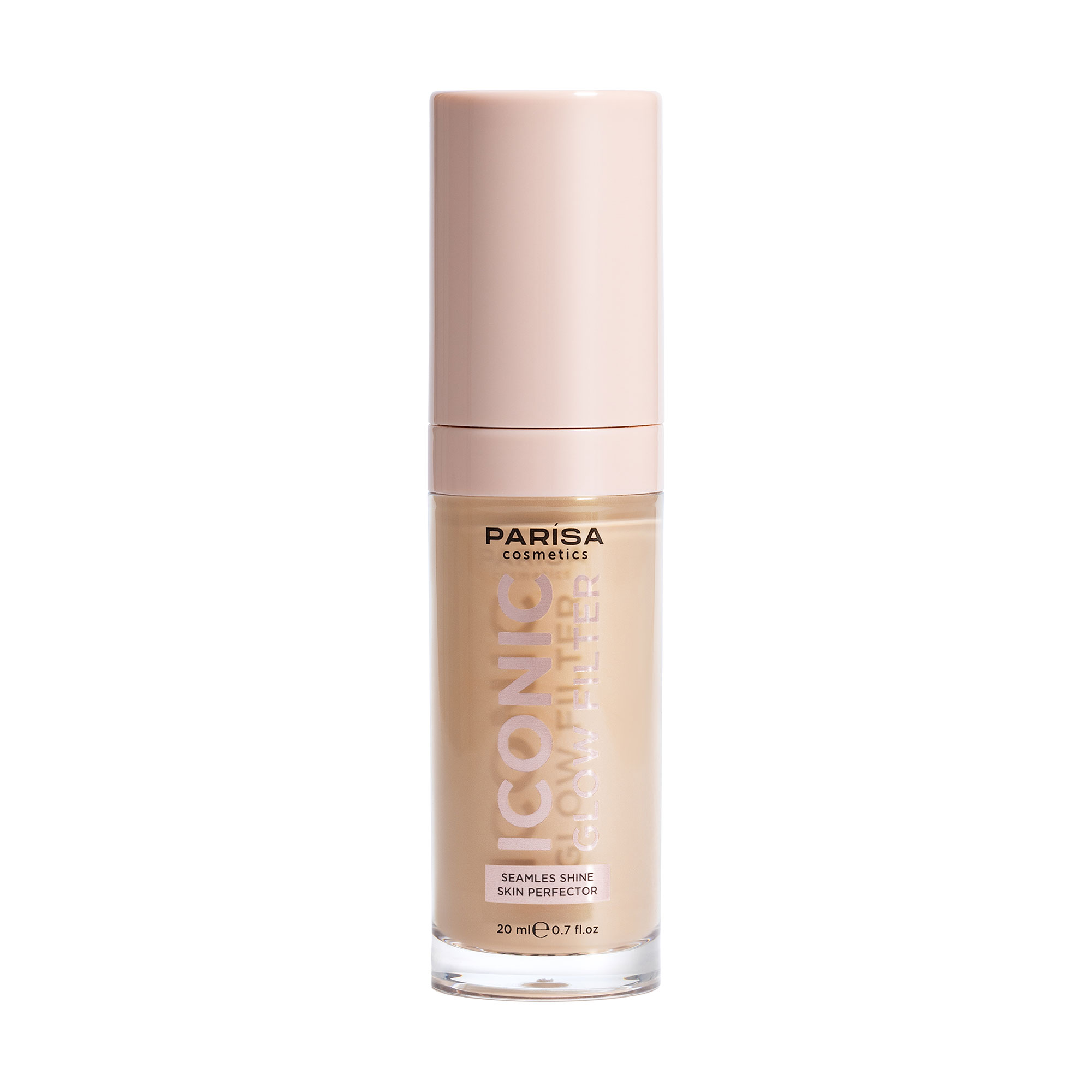 Тональна основа-флюїд для обличчя Parisa Cosmetics Iconic Glow Filter 604 Warm Ivory, 20 мл
Тональна основа-флюїд для обличчя Parisa Cosmetics Iconic Glow Filter 604 Warm Ivory, 20 мл