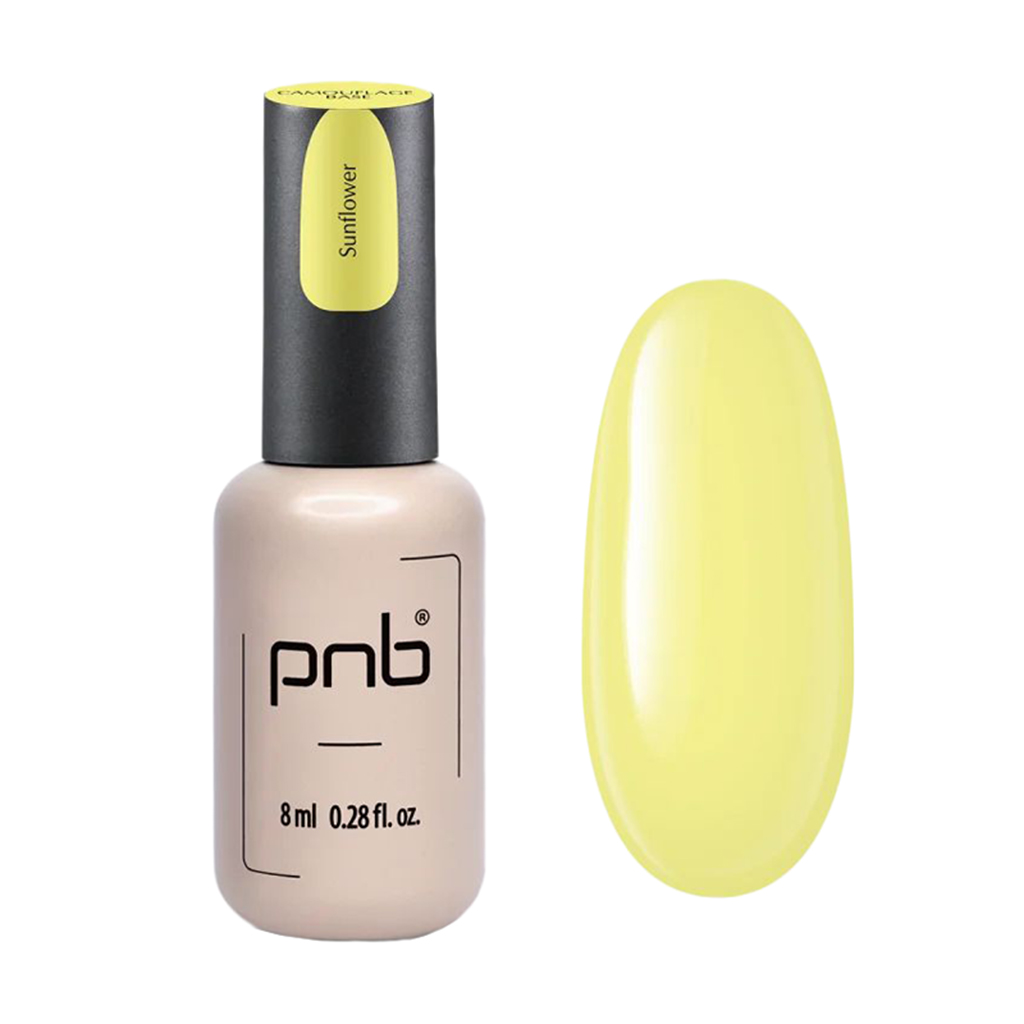 Камуфлювальна каучукова база для гель-лаку PNB UV/LED Camouflage Base, Sunflower, 8 мл
Камуфлювальна каучукова база для гель-лаку PNB UV/LED Camouflage Base, Sunflower, 8 мл