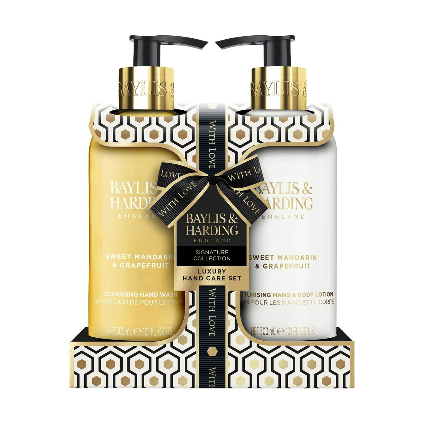 Набір для догляду за тілом Baylis & Harding Sweet Mandarin & Grapefruit (мило для рук, 300 мл + лосьйон для рук та тіла, 300 мл)
Набір для догляду за тілом Baylis & Harding Sweet Mandarin & Grapefruit (мило для рук, 300 мл + лосьйон для рук та тіла, 300 мл)