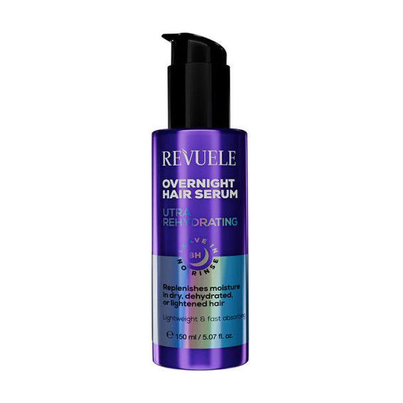 Нічна сироватка для волосся Revuele Overnight Hair Serum Ультразволоження 8 годин, 150 мл
Нічна сироватка для волосся Revuele Overnight Hair Serum Ультразволоження 8 годин, 150 мл