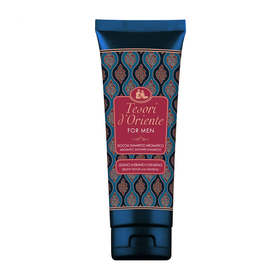 Чоловічий парфумований гель-шампунь для душу Tesori d'Oriente Ebony Wood & Ginseng Aromatic Shower Shampoo, 250 мл
Чоловічий парфумований гель-шампунь для душу Tesori d'Oriente Ebony Wood & Ginseng Aromatic Shower Shampoo, 250 мл