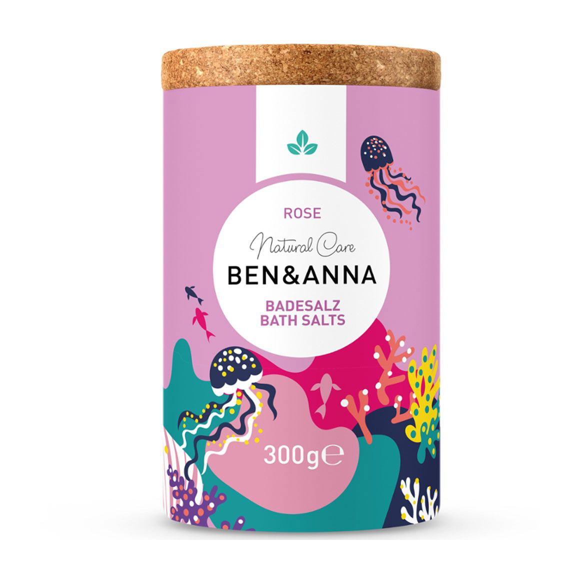 Сіль для ванни Ben & Anna Троянда, 300 г
Сіль для ванни Ben & Anna Троянда, 300 г