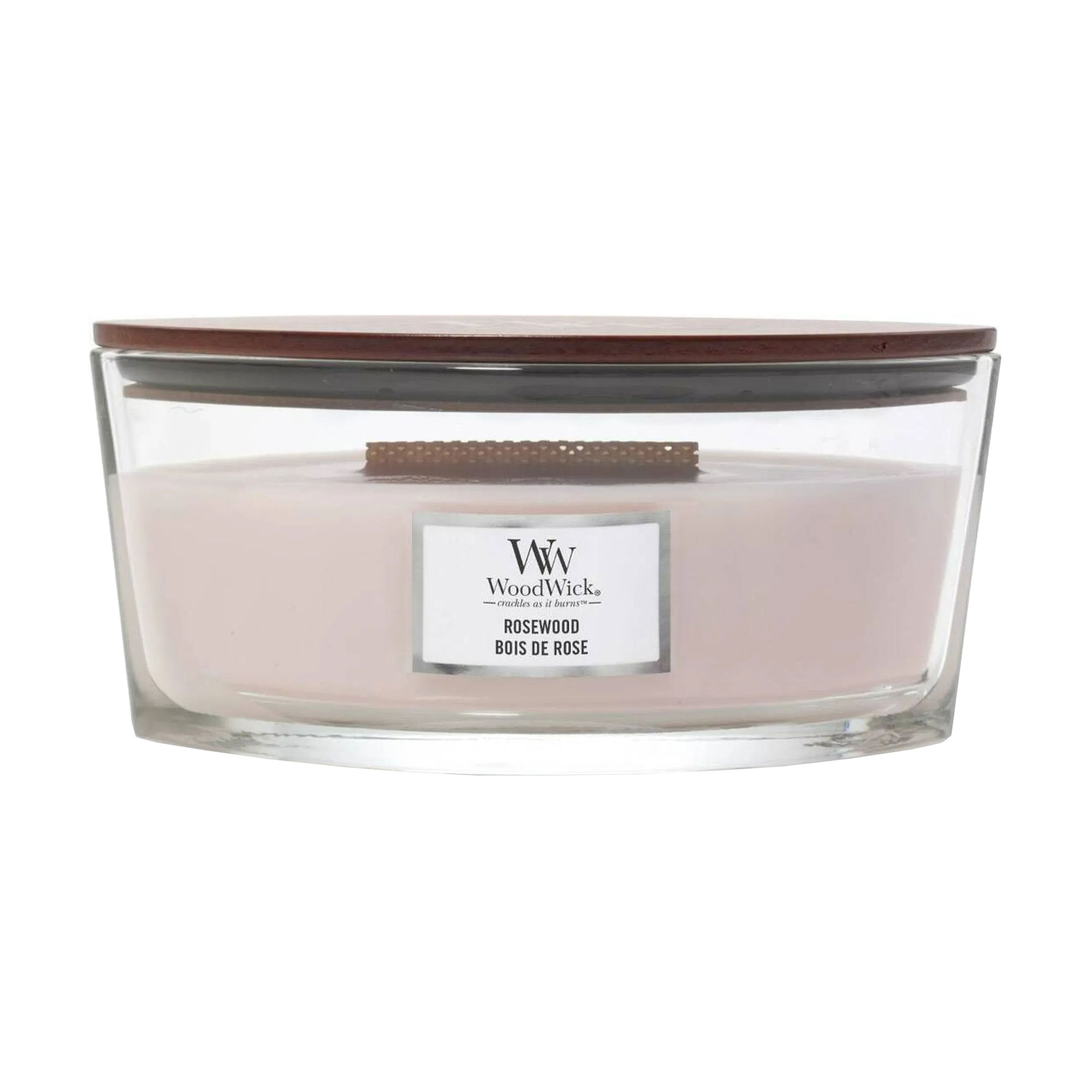 Ароматична свічка в склянці WoodWick Hourglass Candle Rosewood, 453 г
Ароматична свічка в склянці WoodWick Hourglass Candle Rosewood, 453 г