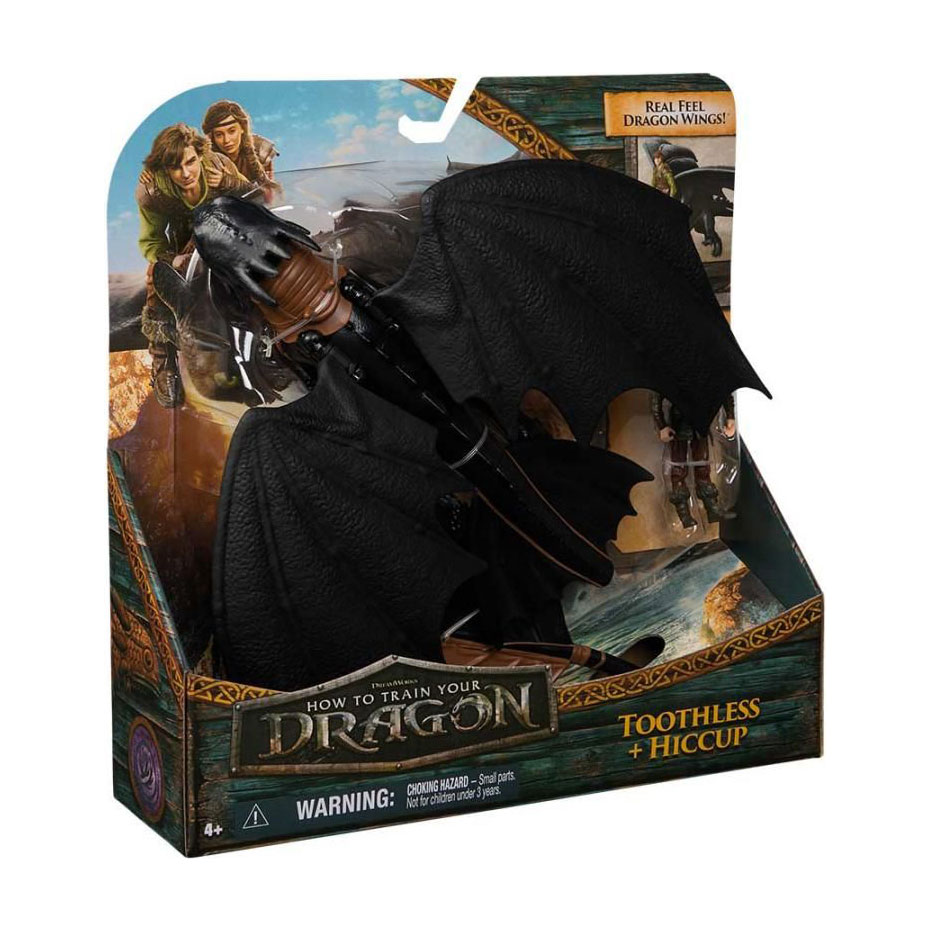 Набір фігурок Spin Master Dragons Як приборкати дракона Беззубика та вершник Гикавки, від 4 років (SM66663/6074007)
Набір фігурок Spin Master Dragons Як приборкати дракона Беззубика та вершник Гикавки, від 4 років (SM66663/6074007)