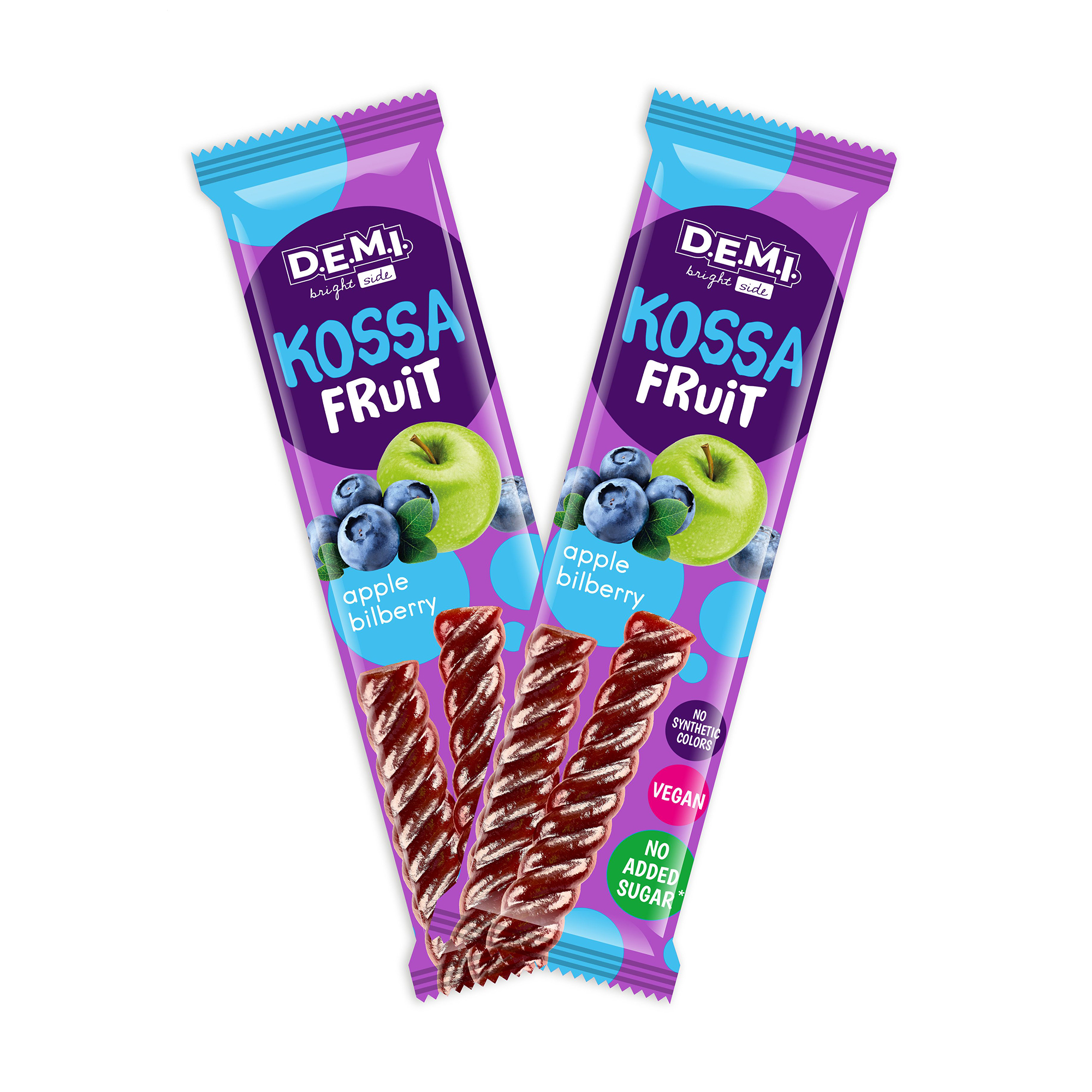 Фруктова пастила D.E.M.I Kossa Fruit Чорниця, 2*15 г
Фруктова пастила D.E.M.I Kossa Fruit Чорниця, 2*15 г