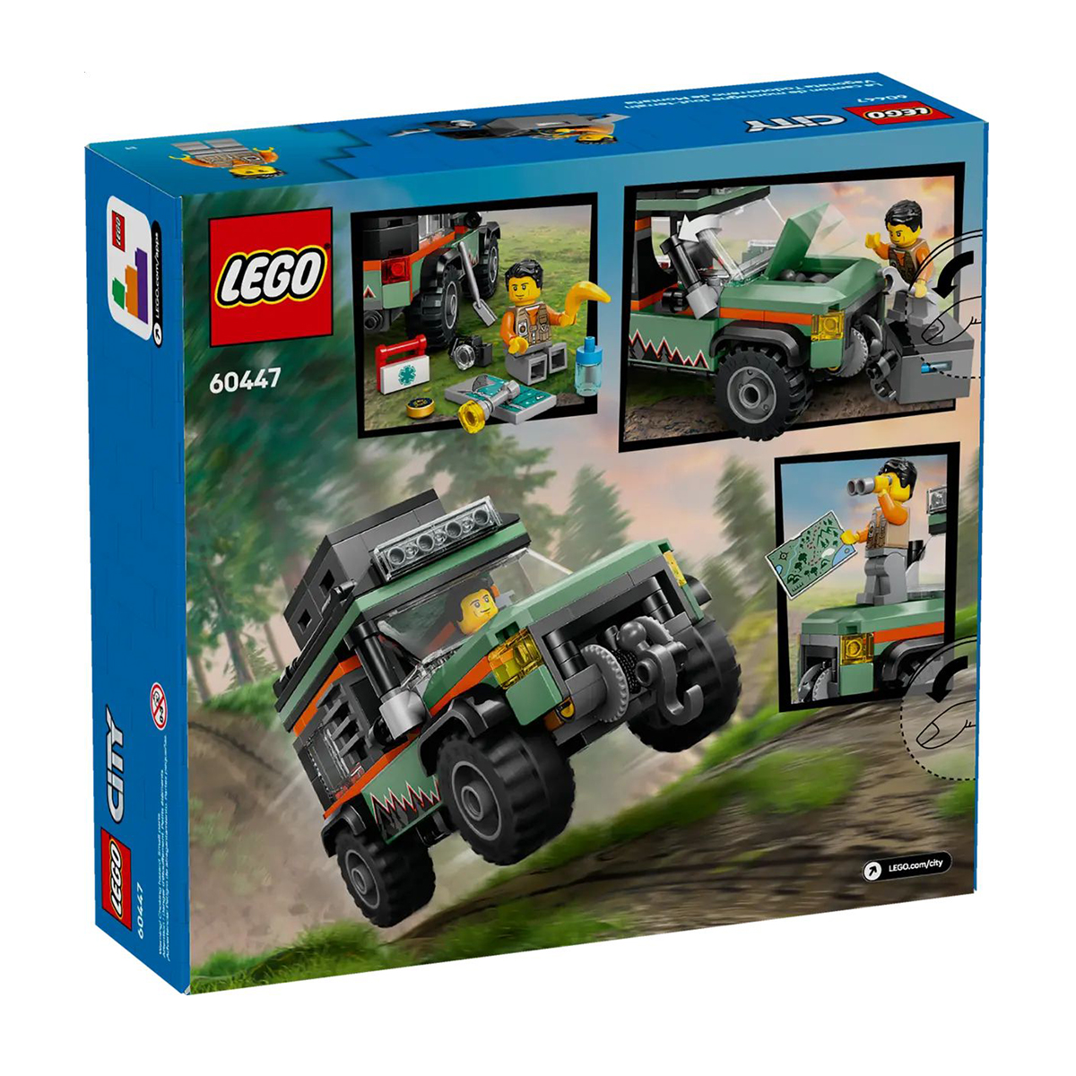 Конструктор LEGO City Позашляхова гірська вантажівка, 221 деталь, від 6 років (60447) 
Конструктор LEGO City Позашляхова гірська вантажівка, 221 деталь, від 6 років (60447)