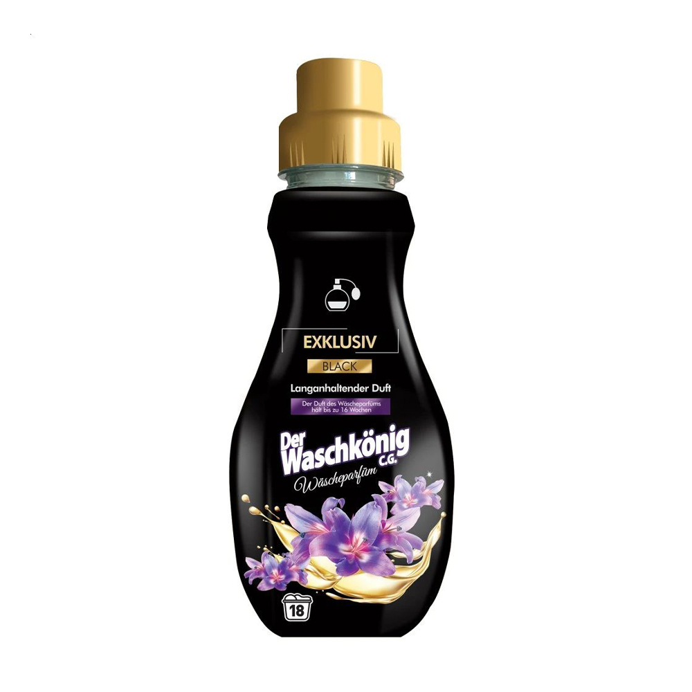 Парфумований ополіскувач-кондиціонер для білизни Waschkonig Black, 18 циклів прання, 360 мл
Парфумований ополіскувач-кондиціонер для білизни Waschkonig Black, 18 циклів прання, 360 мл