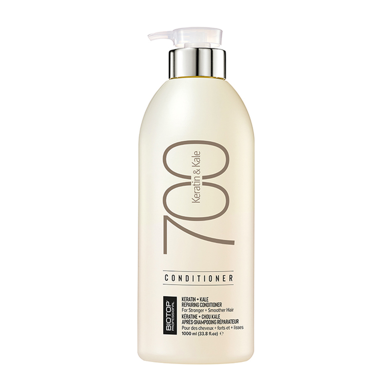 Кондиціонер для волосся Biotop Professional 700 Keratin + Kale Conditioner з кератином, 1 л
Кондиціонер для волосся Biotop Professional 700 Keratin + Kale Conditioner з кератином, 1 л