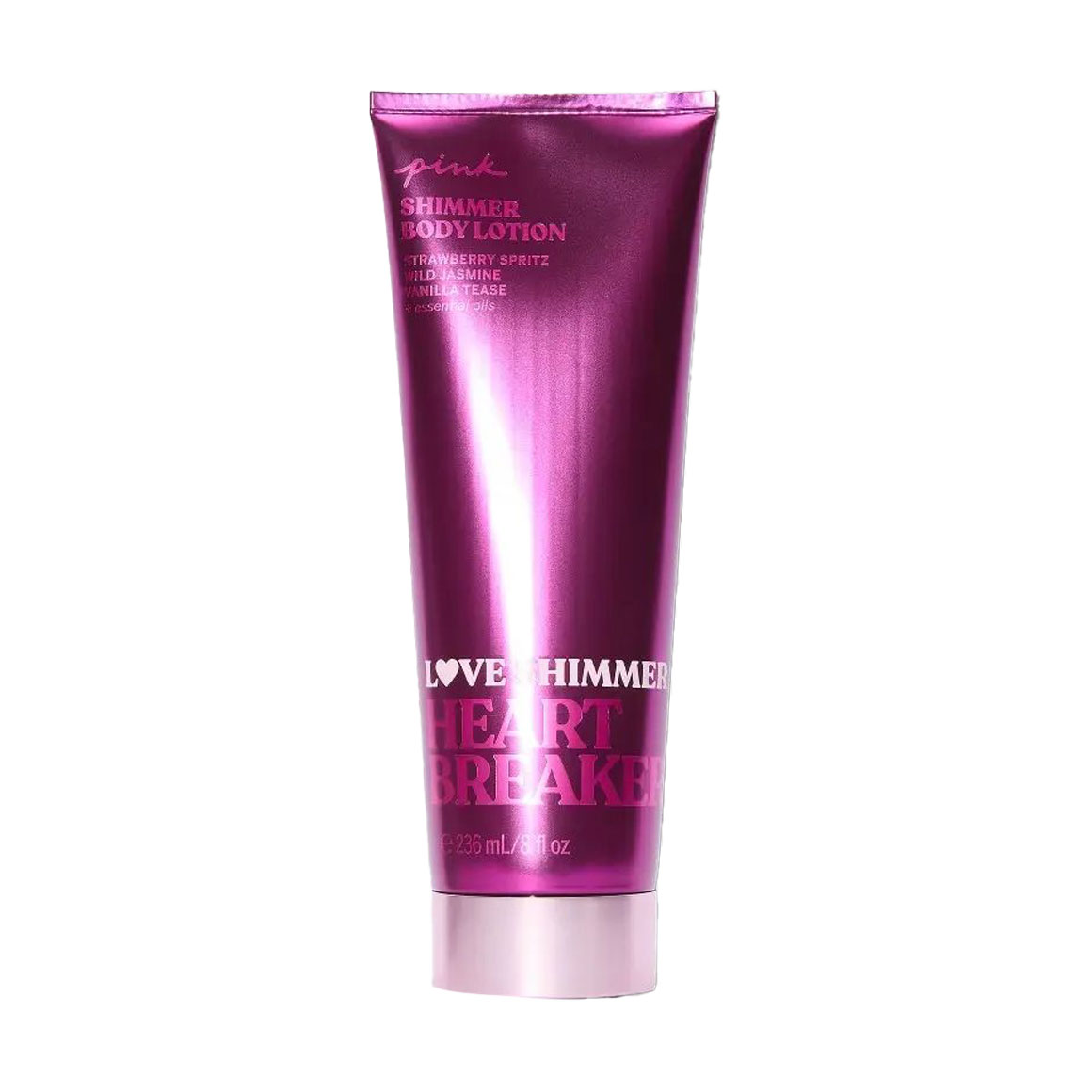 Парфумований лосьйон-шиммер для тіла Victoria's Secret Pink Love Shimmer Heart Breaker Shimmer Body Lotion жіночий, 236 мл
Парфумований лосьйон-шиммер для тіла Victoria's Secret Pink Love Shimmer Heart Breaker Shimmer Body Lotion жіночий, 236 мл