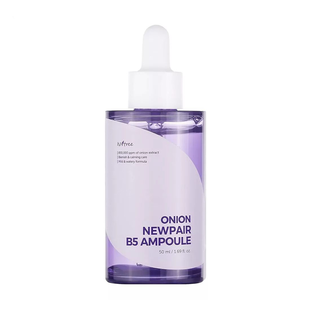 Ампула для обличчя IsNtree Onion Newpair B5 Ampoule для проблемної шкіри, з екстрактом цибулі, 50 мл
Ампула для обличчя IsNtree Onion Newpair B5 Ampoule для проблемної шкіри, з екстрактом цибулі, 50 мл