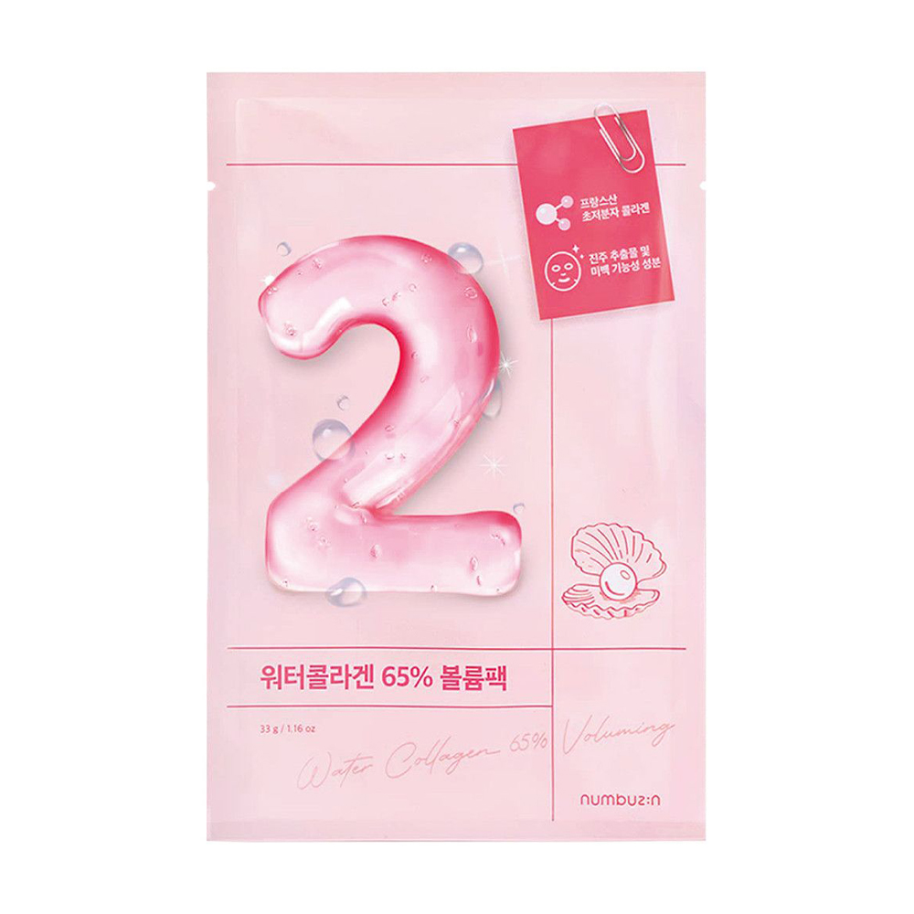 Тканинна зволожувальна маска для обличчя Numbuzin No.2 Water Collagen 65% Voluming Sheet Mask з колагеном, 33 мл
Тканинна зволожувальна маска для обличчя Numbuzin No.2 Water Collagen 65% Voluming Sheet Mask з колагеном, 33 мл