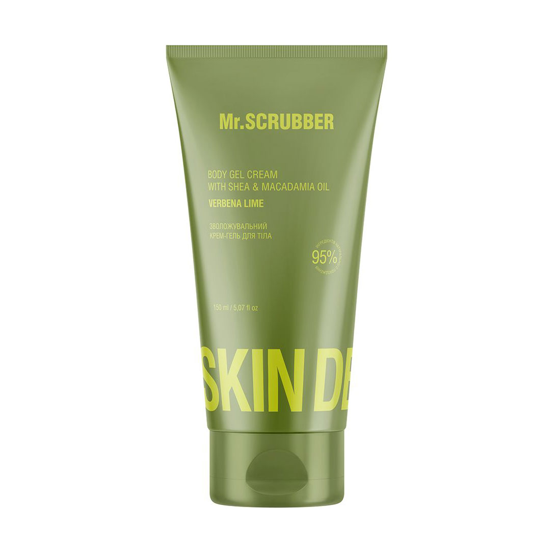 Зволожувальний крем-гель для тіла Mr.Scrubber Skin Delights Verbena Lime Body Gel Cream, 150 мл
Зволожувальний крем-гель для тіла Mr.Scrubber Skin Delights Verbena Lime Body Gel Cream, 150 мл