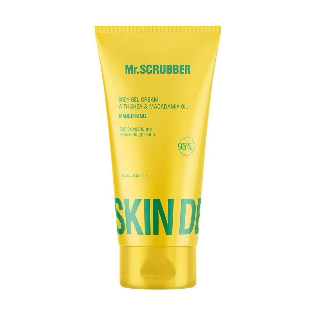 Зволожувальний крем-гель для тіла Mr.Scrubber Skin Delights Mango King Body Gel Cream, 150 мл
Зволожувальний крем-гель для тіла Mr.Scrubber Skin Delights Mango King Body Gel Cream, 150 мл