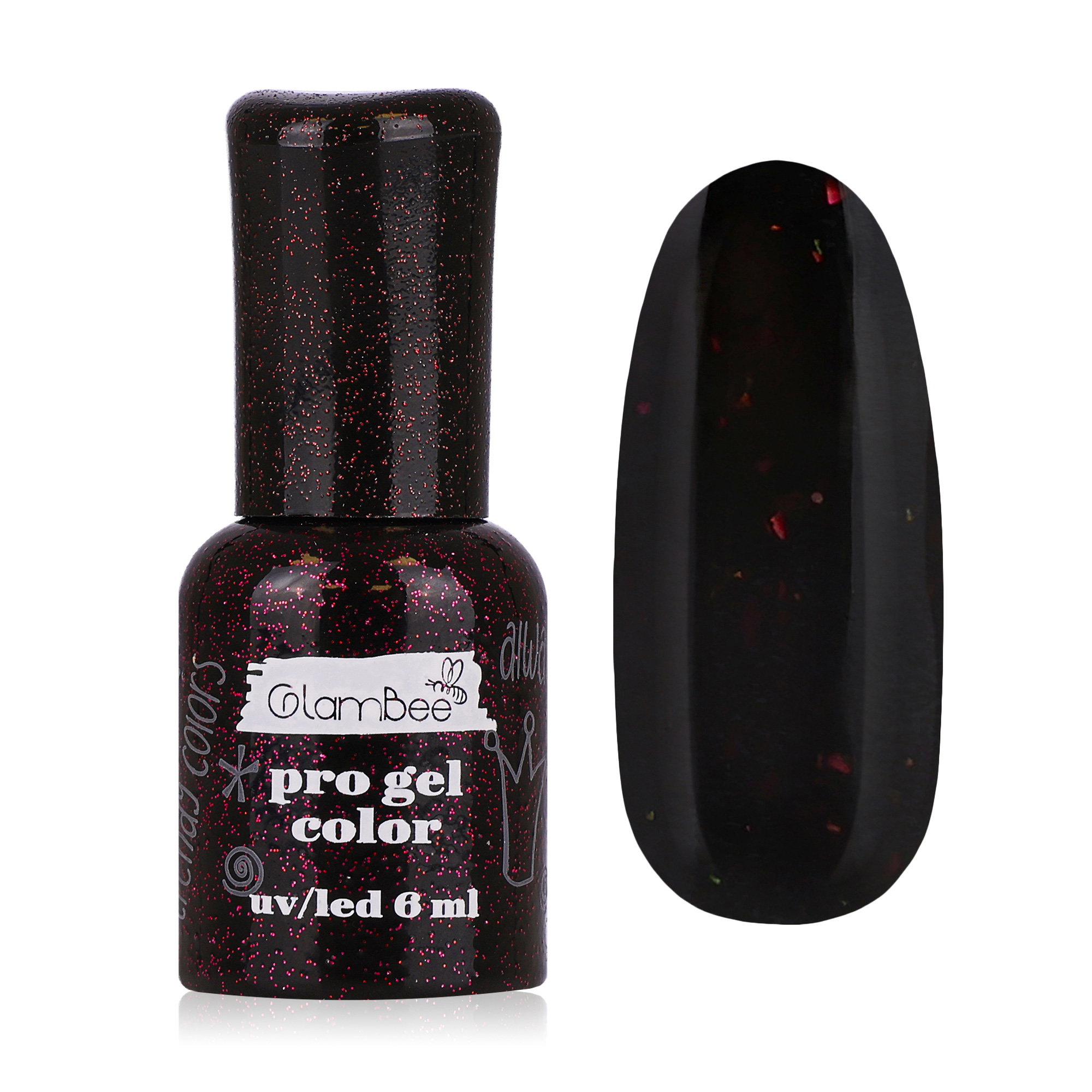 Гель-лак для нігтів GlamBee ProGel 184, 6 мл
Гель-лак для нігтів GlamBee ProGel 184, 6 мл