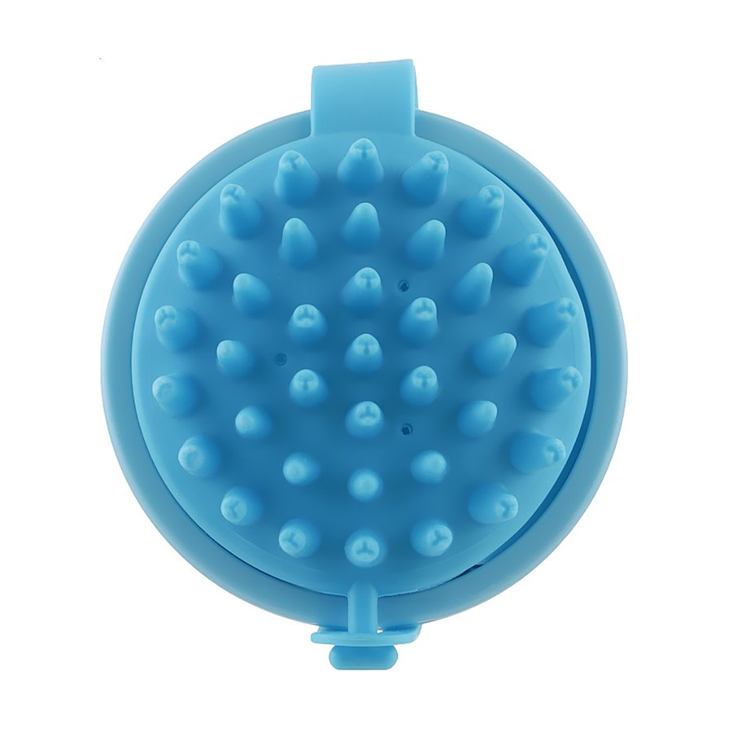Щітка-масажер для шкіри голови Cosmo Shop Luxe силіконова, з м'якою ручкою, блакитно-синя, 1 шт (CS043B)
Щітка-масажер для шкіри голови Cosmo Shop Luxe силіконова, з м'якою ручкою, блакитно-синя, 1 шт (CS043B)
