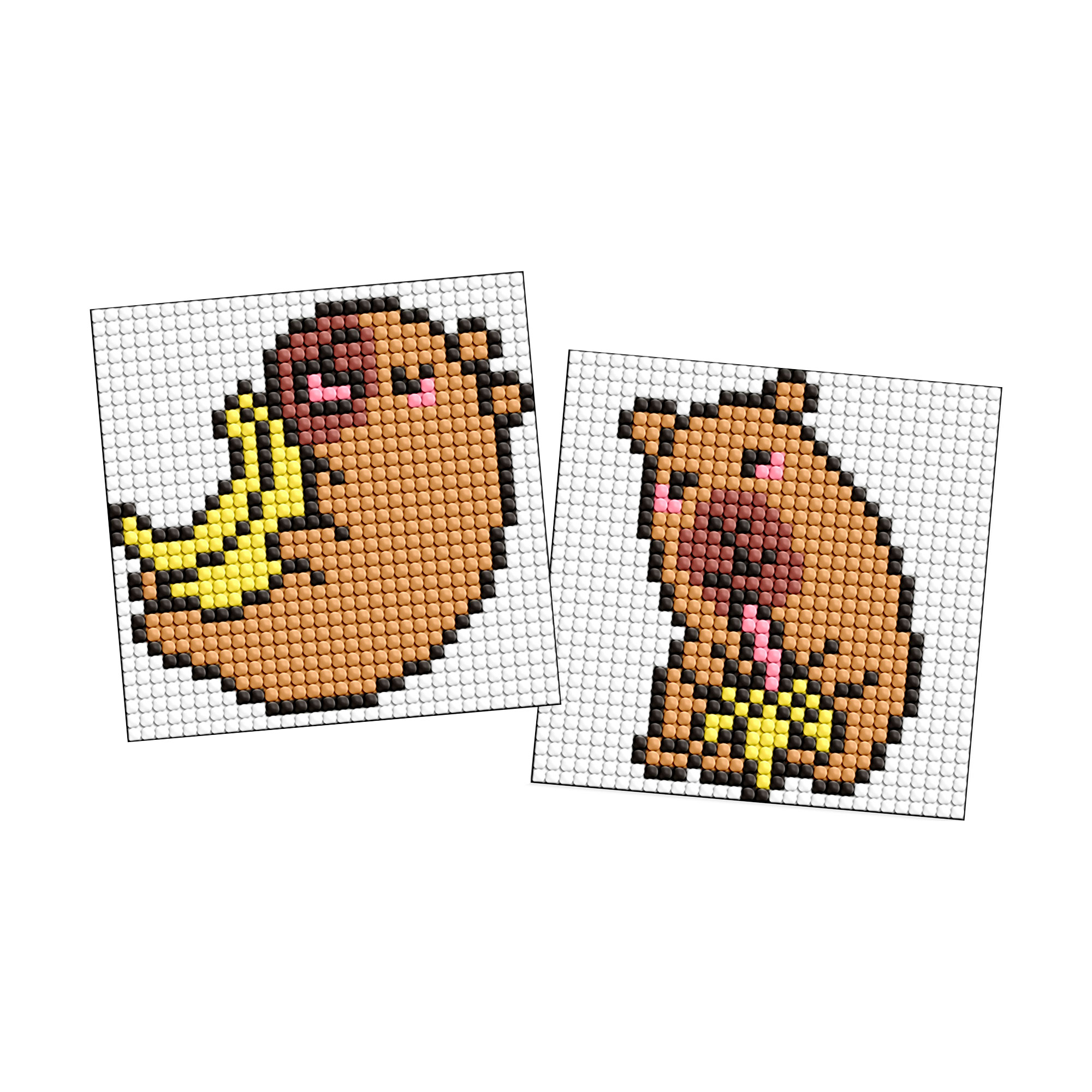 Алмазна мозаїка на магнітній основі Ideyka Капібара: банани, 9*9 см, 2 шт (AMG1165)
Алмазна мозаїка на магнітній основі Ideyka Капібара: банани, 9*9 см, 2 шт (AMG1165)