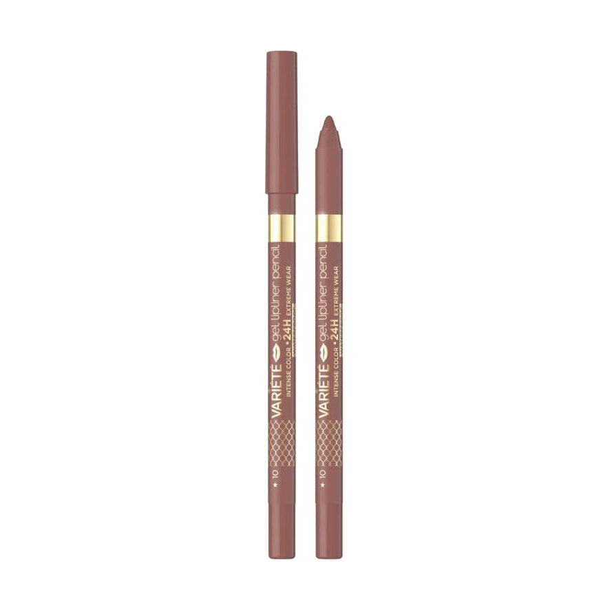 Водостійкий олівець для губ Eveline Cosmetics Variete Gel Lipliner Pencil Waterproof тон 10, 1.2 г
Водостійкий олівець для губ Eveline Cosmetics Variete Gel Lipliner Pencil Waterproof тон 10, 1.2 г