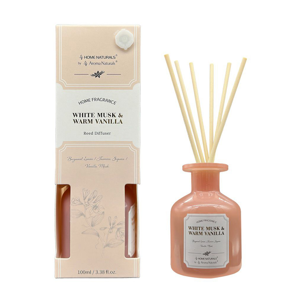 Аромадифузор Aroma Naturals White Musk & Warm Vanilla Білий мускус та тепла ваніль, 100 мл
Аромадифузор Aroma Naturals White Musk & Warm Vanilla Білий мускус та тепла ваніль, 100 мл