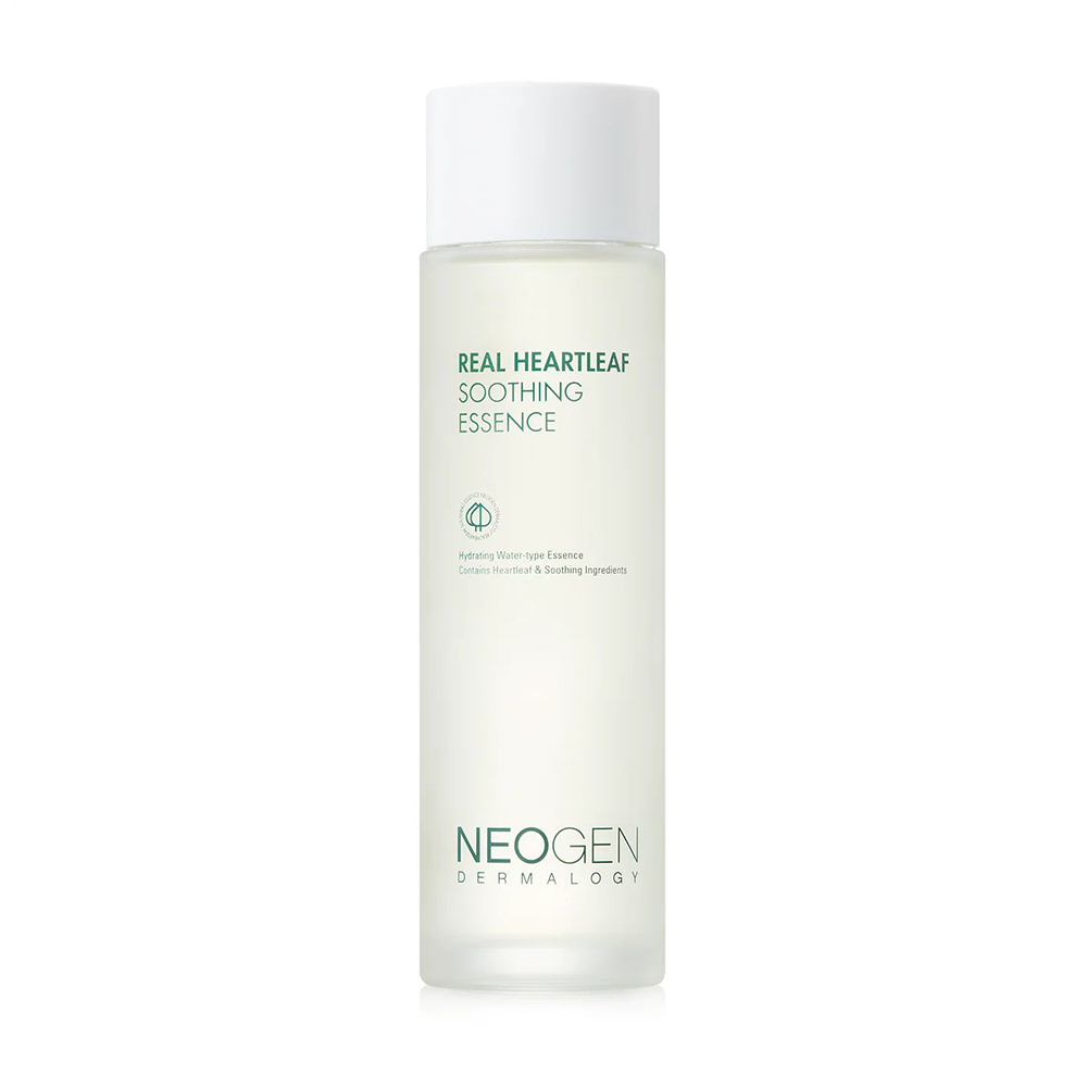 Заспокійлива есенція для обличчя Neogen Dermalogy Real Heartleaf Soothing Essence, 150 мл
Заспокійлива есенція для обличчя Neogen Dermalogy Real Heartleaf Soothing Essence, 150 мл