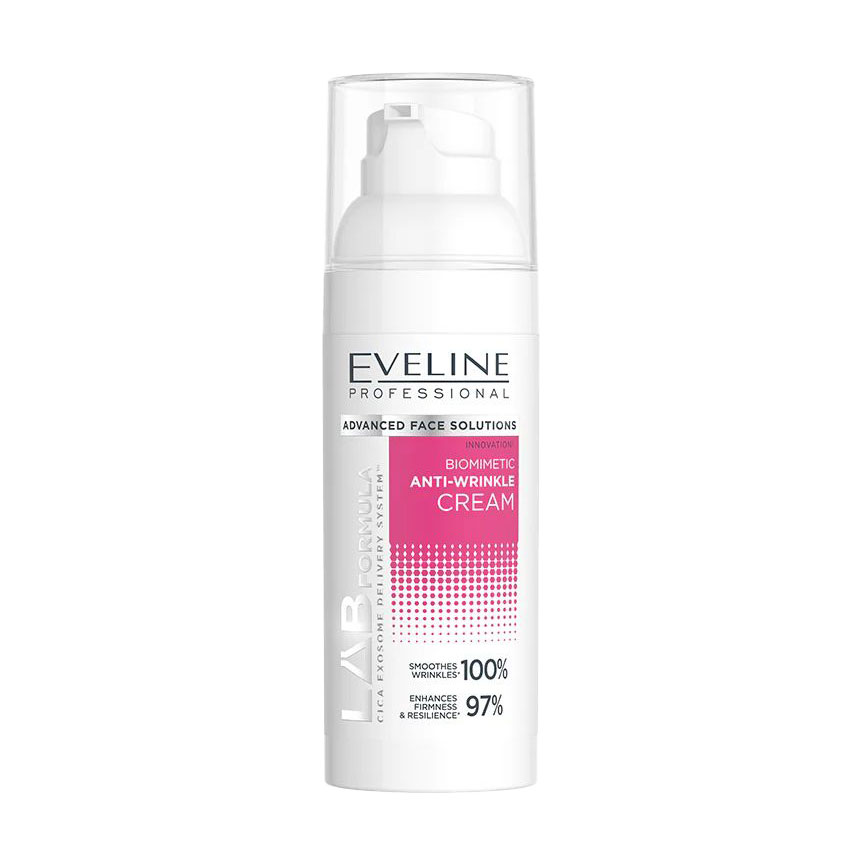 Крем для обличчя Eveline Cosmetics Lab Formula Biomimetic Anti-Wrinkle Cream, 50 мл
Крем для обличчя Eveline Cosmetics Lab Formula Biomimetic Anti-Wrinkle Cream, 50 мл