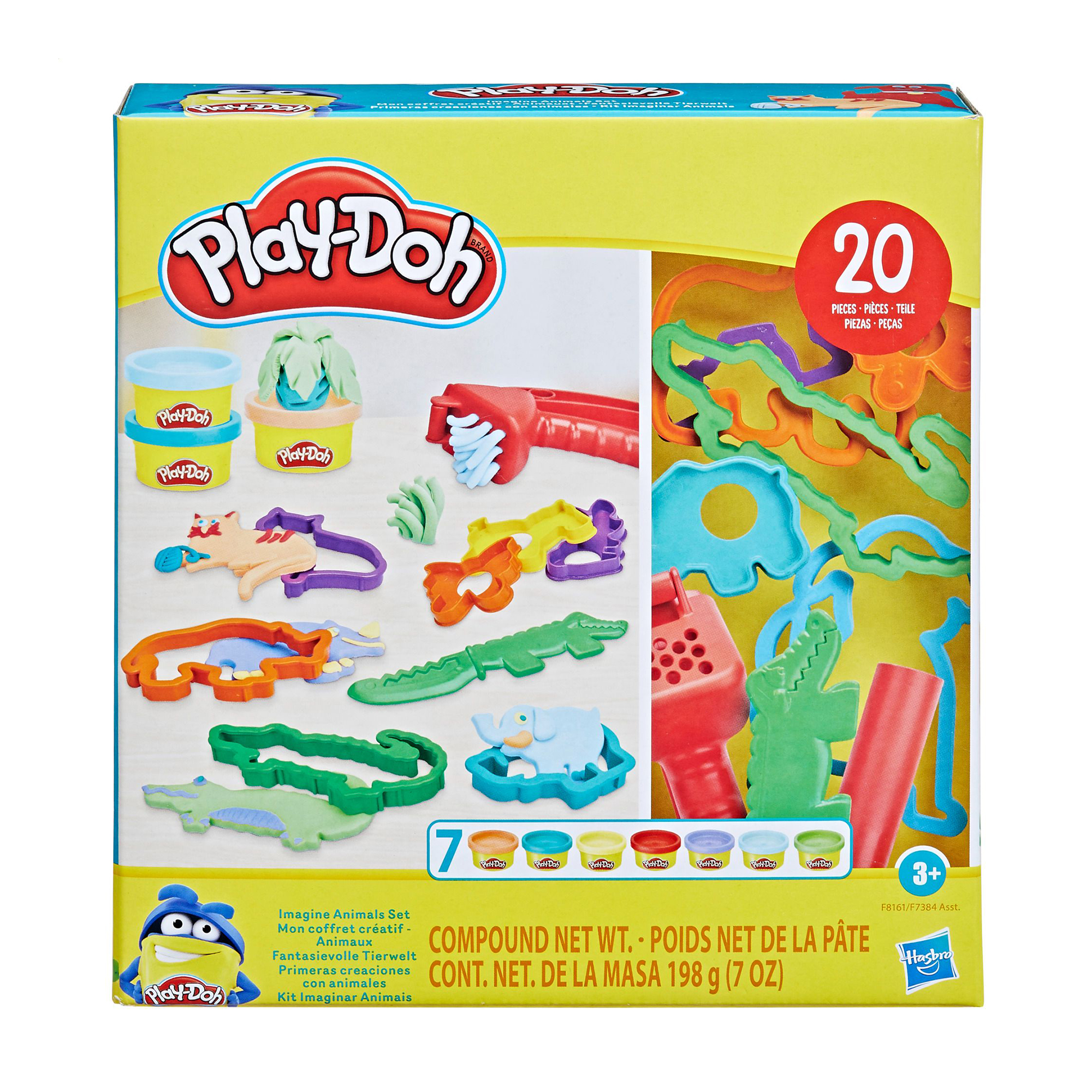Набір для творчості Play-Doh Imagine Animals Set, від 3 років (F7384/F8161)
Набір для творчості Play-Doh Imagine Animals Set, від 3 років (F7384/F8161)