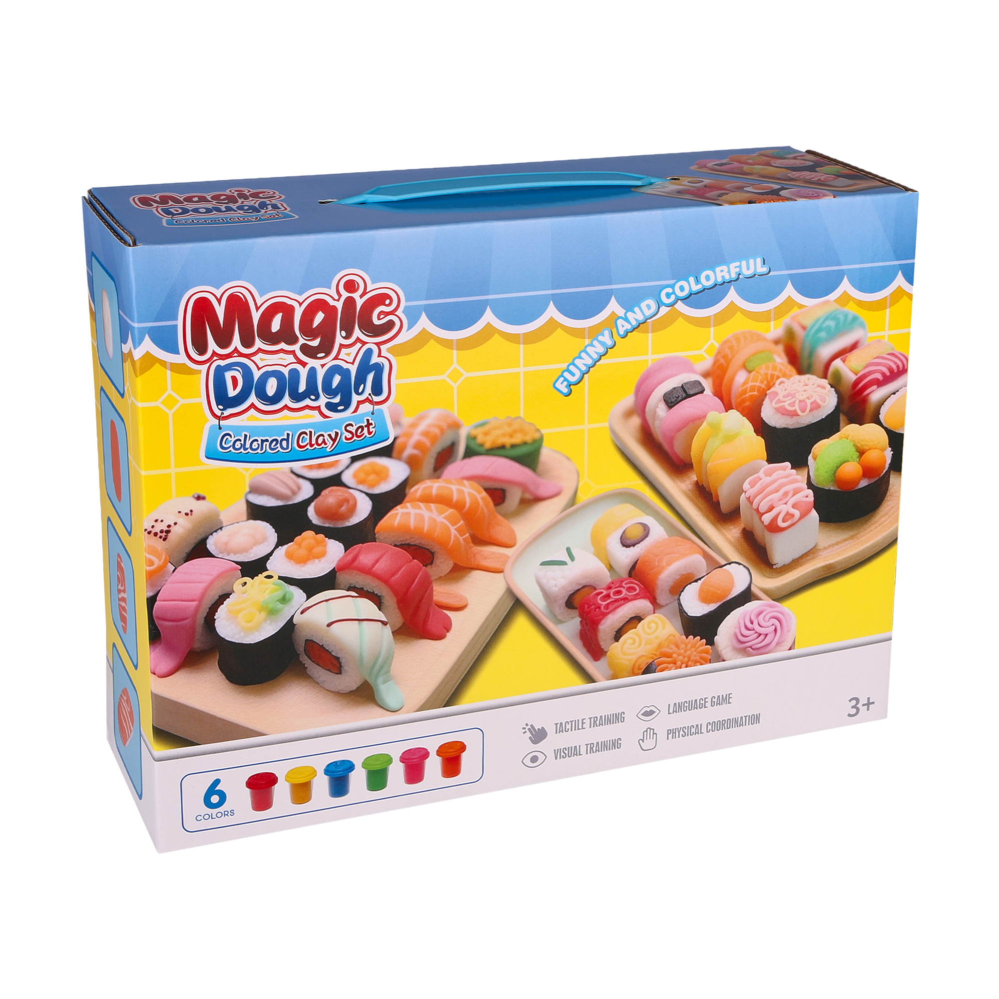 Набір для ліплення TOYRA Майбутній сушист, від 3 років, 20*7*26 см (8369)
Набір для ліплення TOYRA Майбутній сушист, від 3 років, 20*7*26 см (8369)