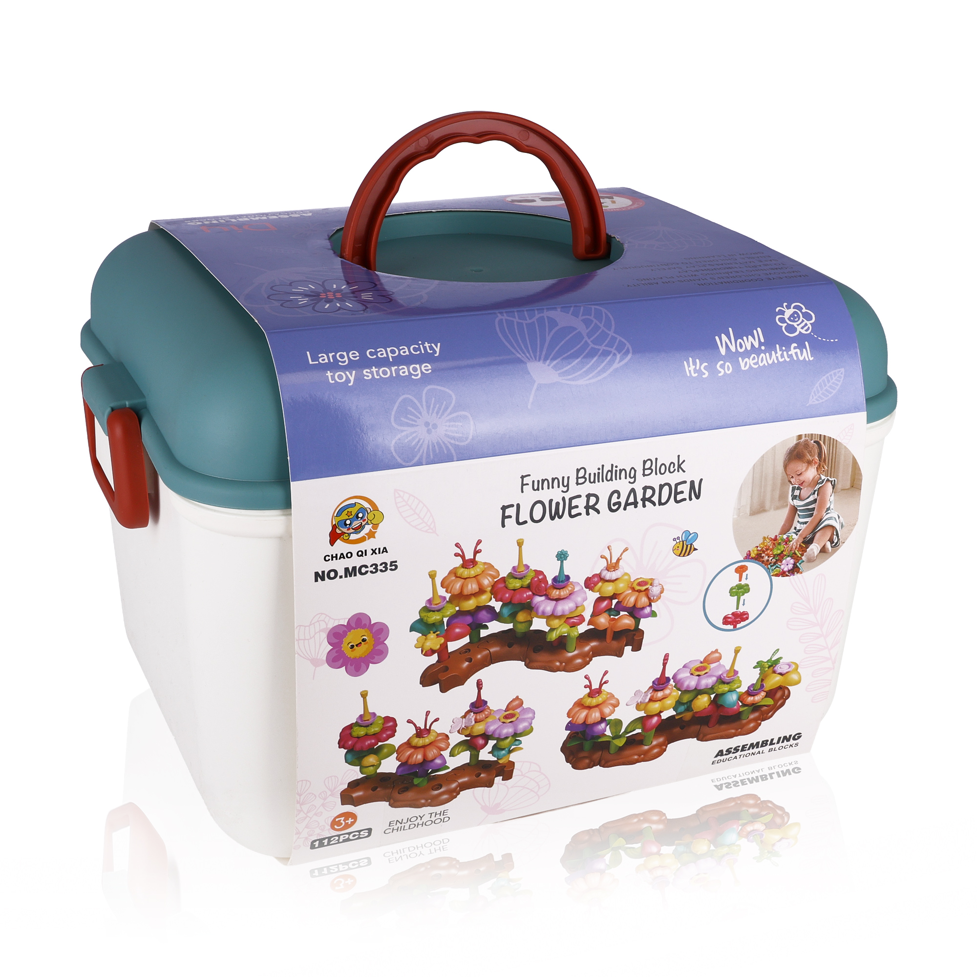 Дитячий конструктор CHAOQIXIA Квіткова фантазія (WFM829274)
Дитячий конструктор CHAOQIXIA Квіткова фантазія (WFM829274)