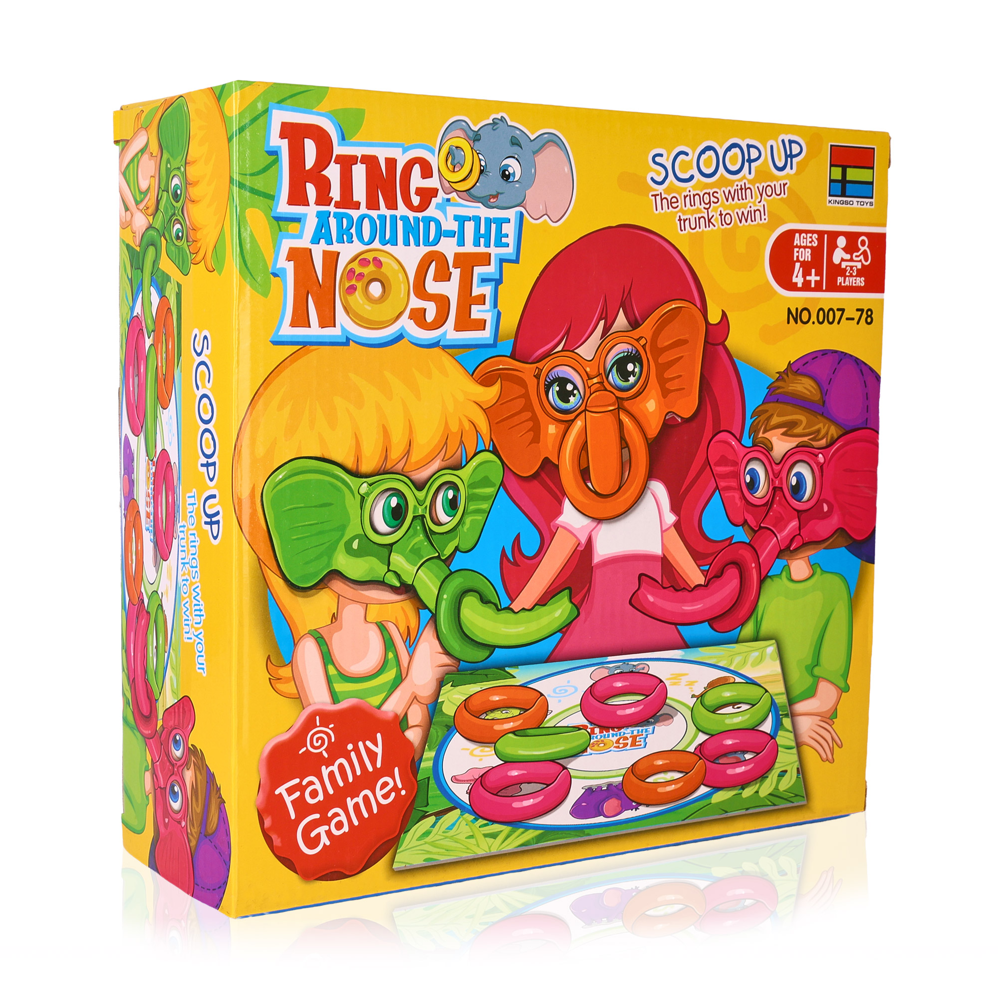 Настільна гра Kingso Toys Кільце на хоботі, від 4 років, 27*9.5*27 см (25ANI039)
Настільна гра Kingso Toys Кільце на хоботі, від 4 років, 27*9.5*27 см (25ANI039)