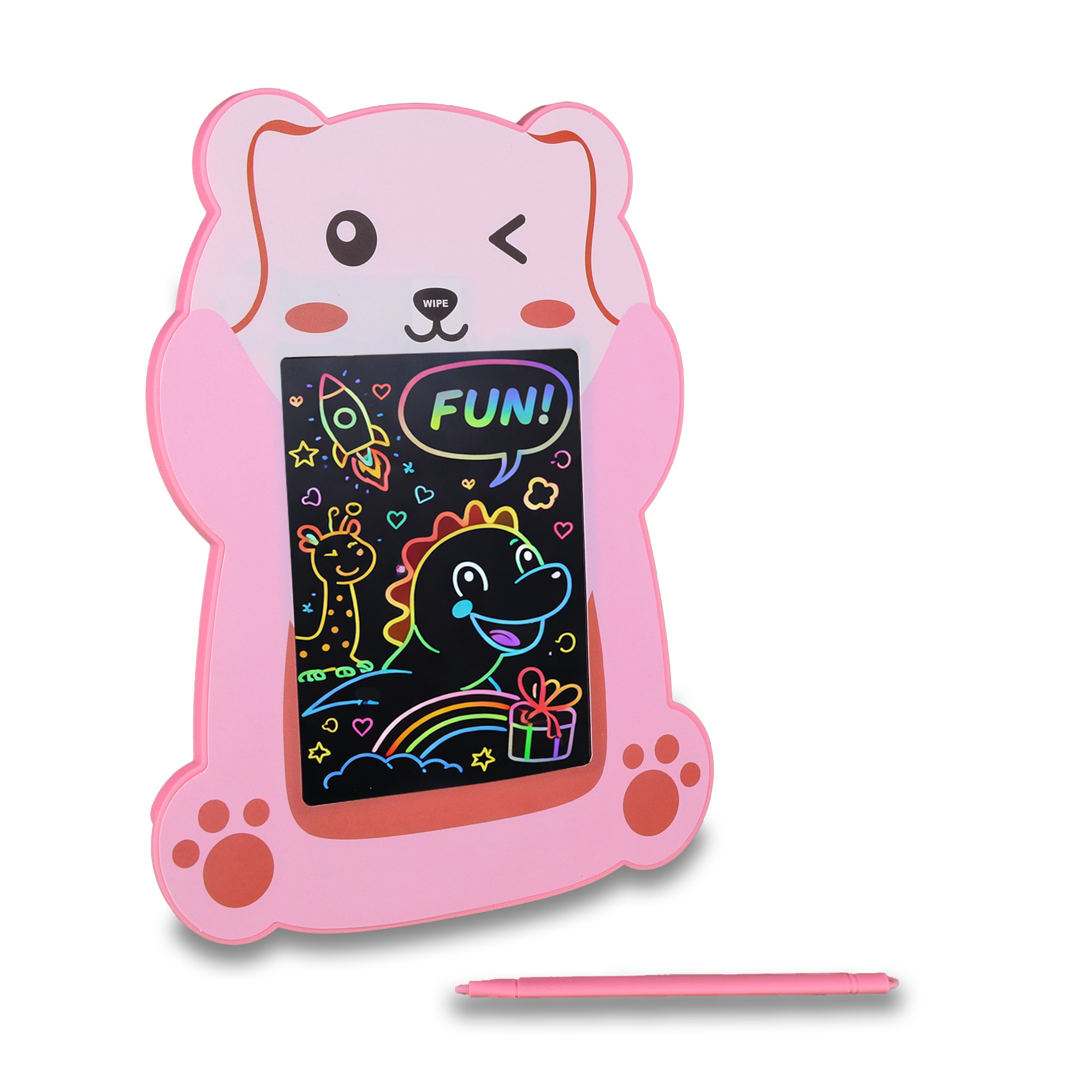 Дитяча дошка для малювання Babik з 3D-ефектом Світ тварин, свинка (W8137)
Дитяча дошка для малювання Babik з 3D-ефектом Світ тварин, свинка (W8137)