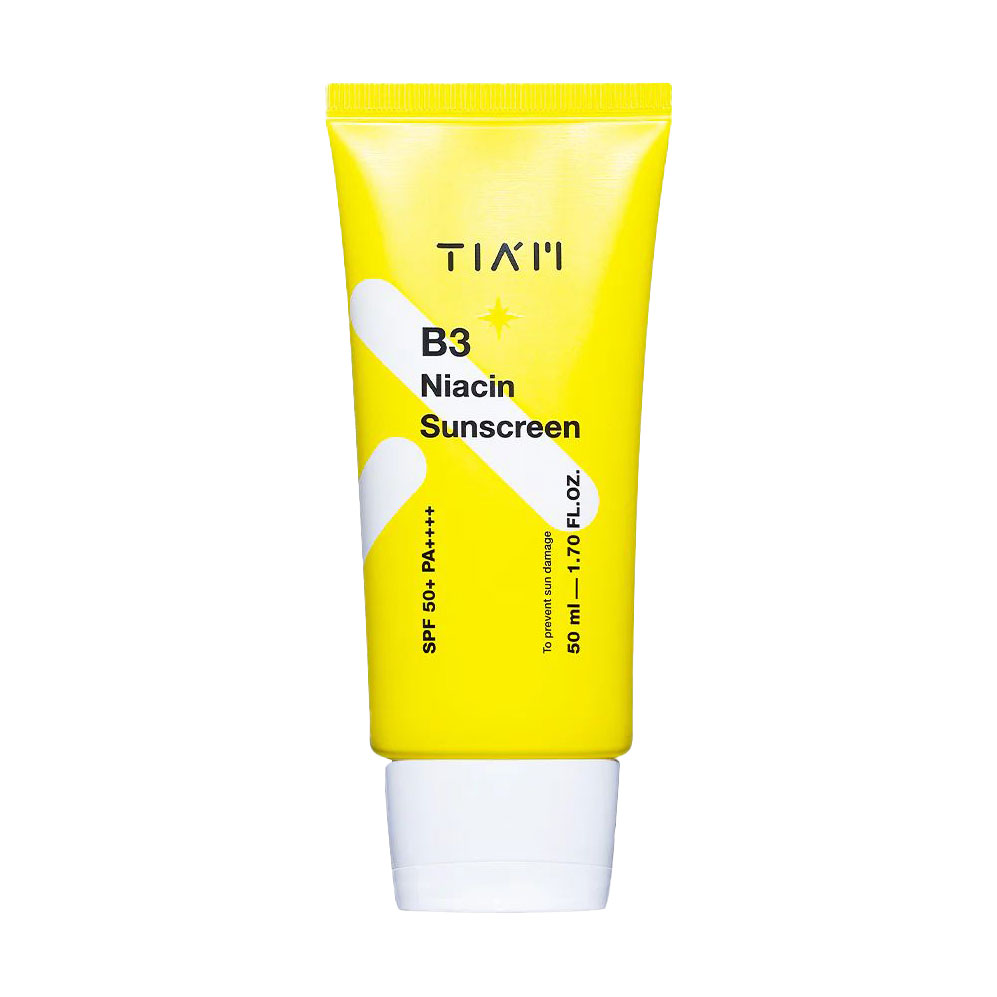 Сонцезахисний крем для обличчя TIAM B3 Niacin Sunscreen SPF 50+ PA++++ з ніацинамідом, 50 мл
Сонцезахисний крем для обличчя TIAM B3 Niacin Sunscreen SPF 50+ PA++++ з ніацинамідом, 50 мл