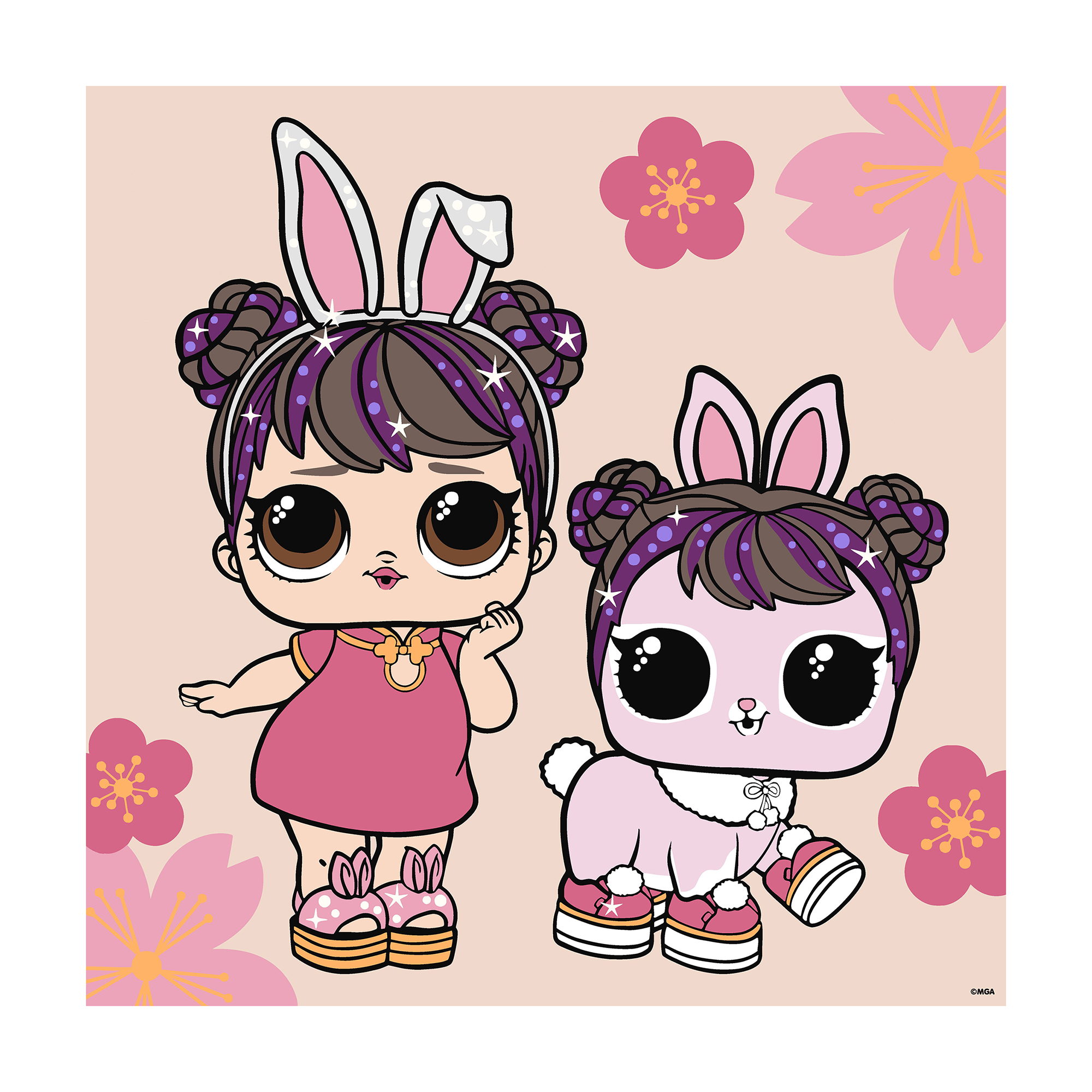 Картина за номерами Ideyka L.O.L. Surprise! Spring Bling Doll & Pet, 40*40 см (KHO1105)
Картина за номерами Ideyka L.O.L. Surprise! Spring Bling Doll & Pet, 40*40 см (KHO1105)