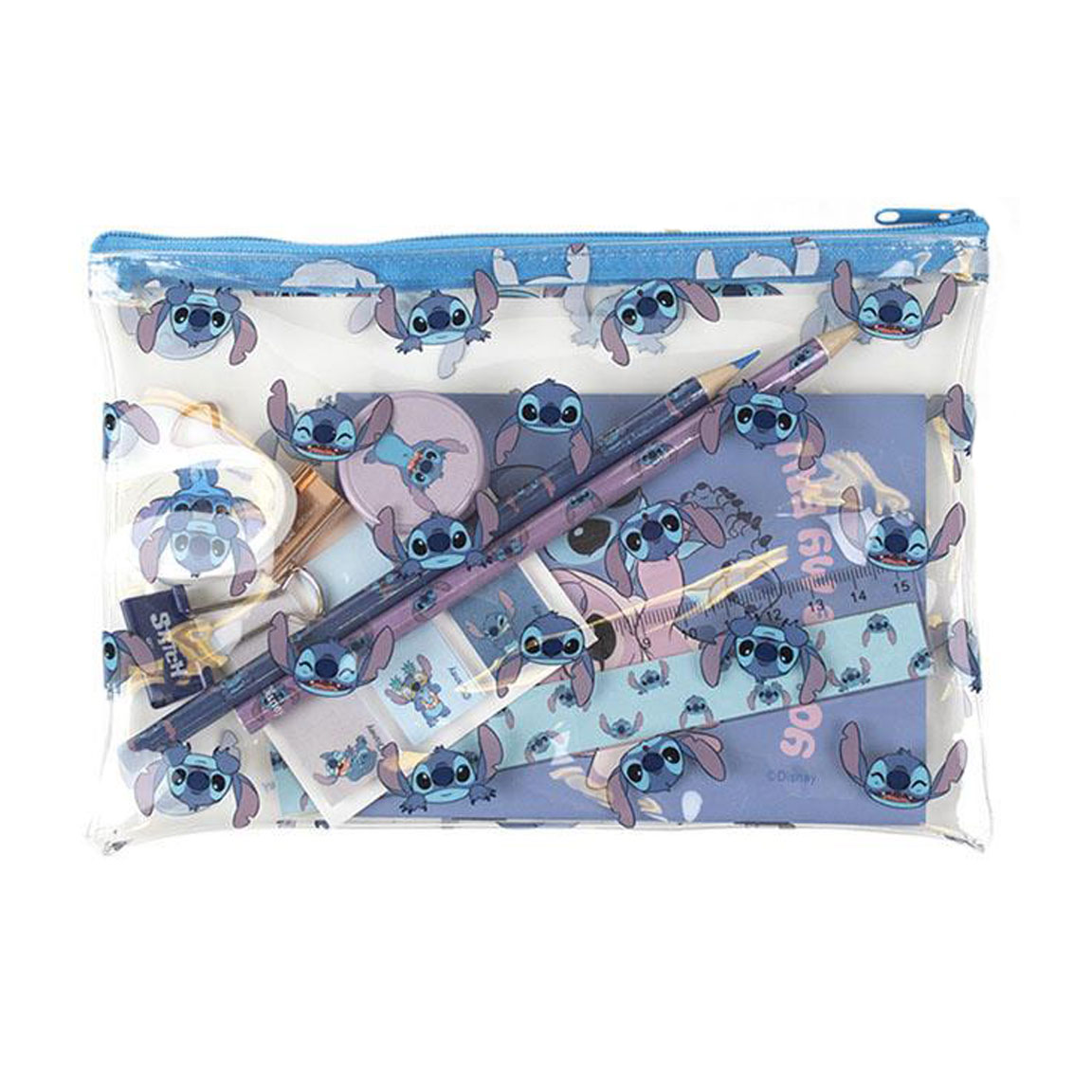 Дитячий набір шкільних канцелярських товарів Cerda Stitch, від 3 років, 22*14*5 см, 10 предметів (2700000347)
Дитячий набір шкільних канцелярських товарів Cerda Stitch, від 3 років, 22*14*5 см, 10 предметів (2700000347)