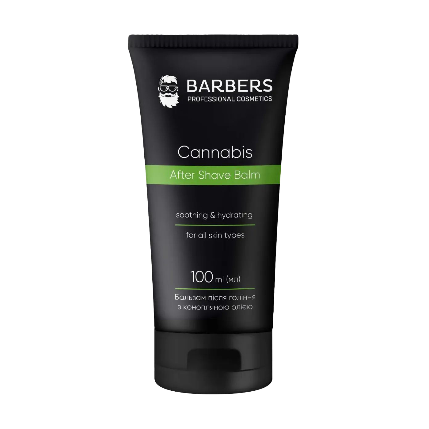 Чоловічий бальзам після гоління Barbers After Shave Balm Cannabis з конопляною олією, 100 мл
Чоловічий бальзам після гоління Barbers After Shave Balm Cannabis з конопляною олією, 100 мл