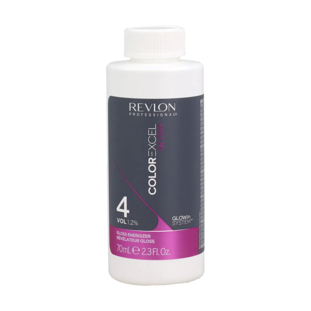 Кремовий окислювач для фарби Revlon Professional Color Excel Gloss Glowin System Gloss Energizer 1.2% (4 Vol), 70 мл
Кремовий окислювач для фарби Revlon Professional Color Excel Gloss Glowin System Gloss Energizer 1.2% (4 Vol), 70 мл