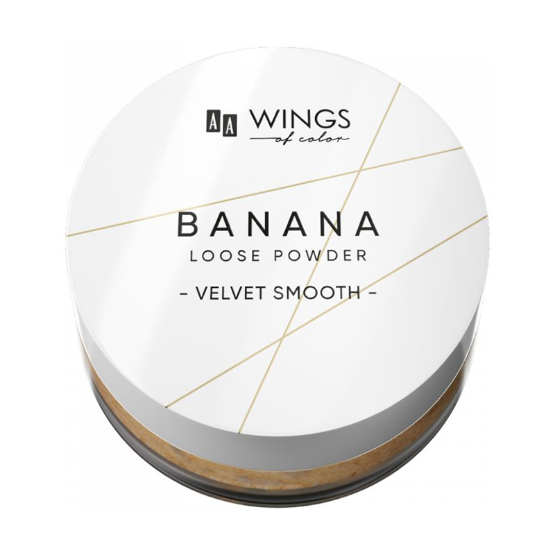 Розсипчаста пудра для обличчя AA Wings of Color Banana Loose Powder, Velvet Smooth, 6 г
Розсипчаста пудра для обличчя AA Wings of Color Banana Loose Powder, Velvet Smooth, 6 г