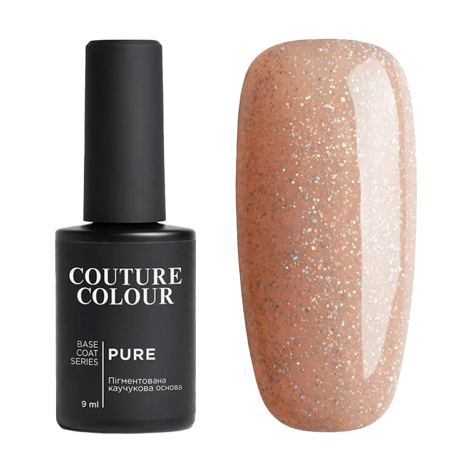 Камуфлювальна каучукова база для гель-лаку Couture Colour Pure Base Coat 10 Рожевий нюд із шимером, 9 мл
Камуфлювальна каучукова база для гель-лаку Couture Colour Pure Base Coat 10 Рожевий нюд із шимером, 9 мл