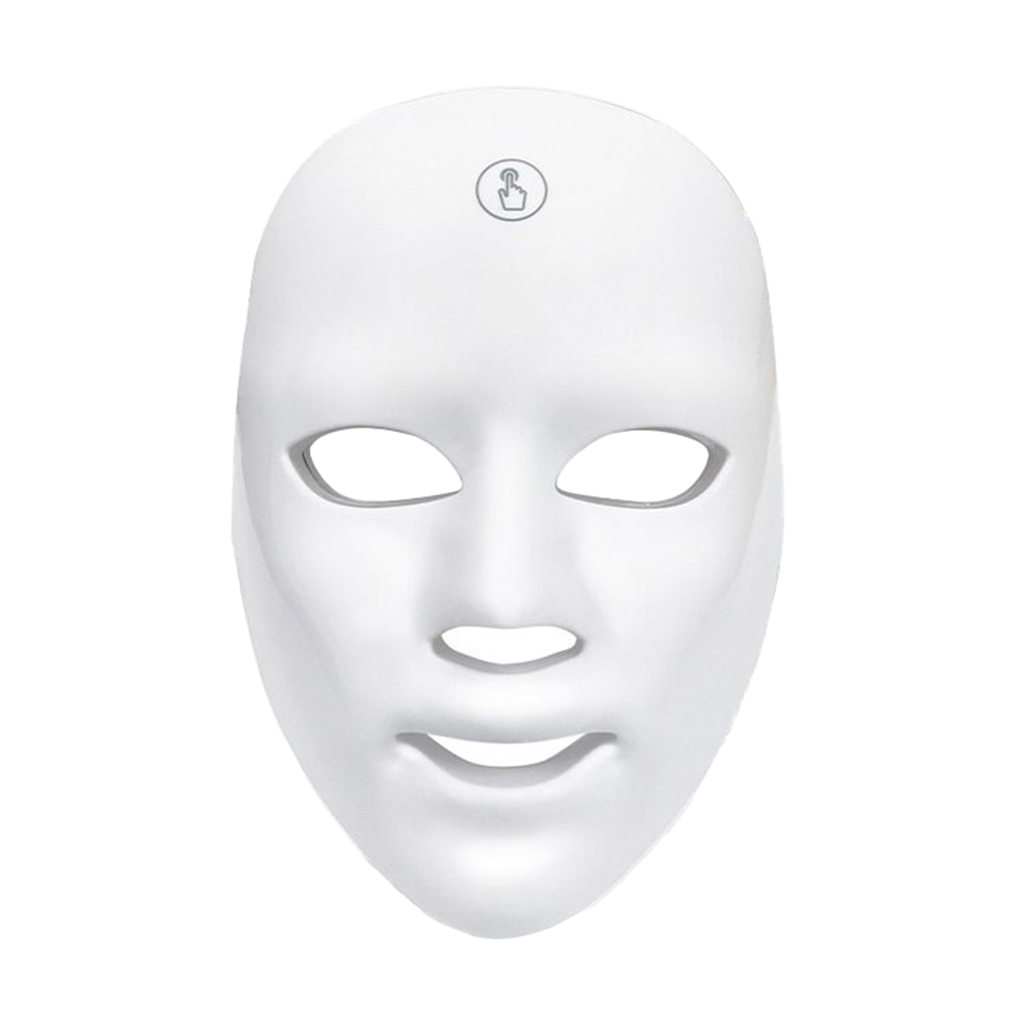 Світлодіодна LED-маска для мікрострумової фототерапії обличчя, біла
Світлодіодна LED-маска для мікрострумової фототерапії обличчя, біла