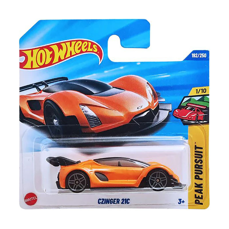 Базовий автомобіль Hot Wheels Czinger 21C, помаранчевий, від 3 років, 11*3.5*11 см (5785)
Базовий автомобіль Hot Wheels Czinger 21C, помаранчевий, від 3 років, 11*3.5*11 см (5785)