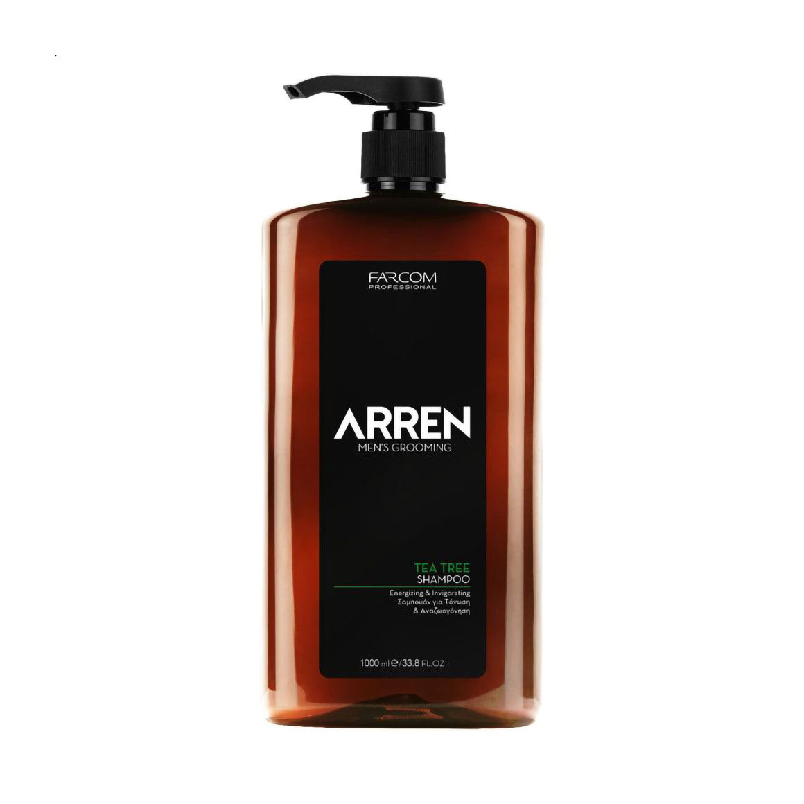 Чоловічий шампунь для волосcя Arren Men's Grooming Tea Tree Shampoo, 1 л
Чоловічий шампунь для волосcя Arren Men's Grooming Tea Tree Shampoo, 1 л