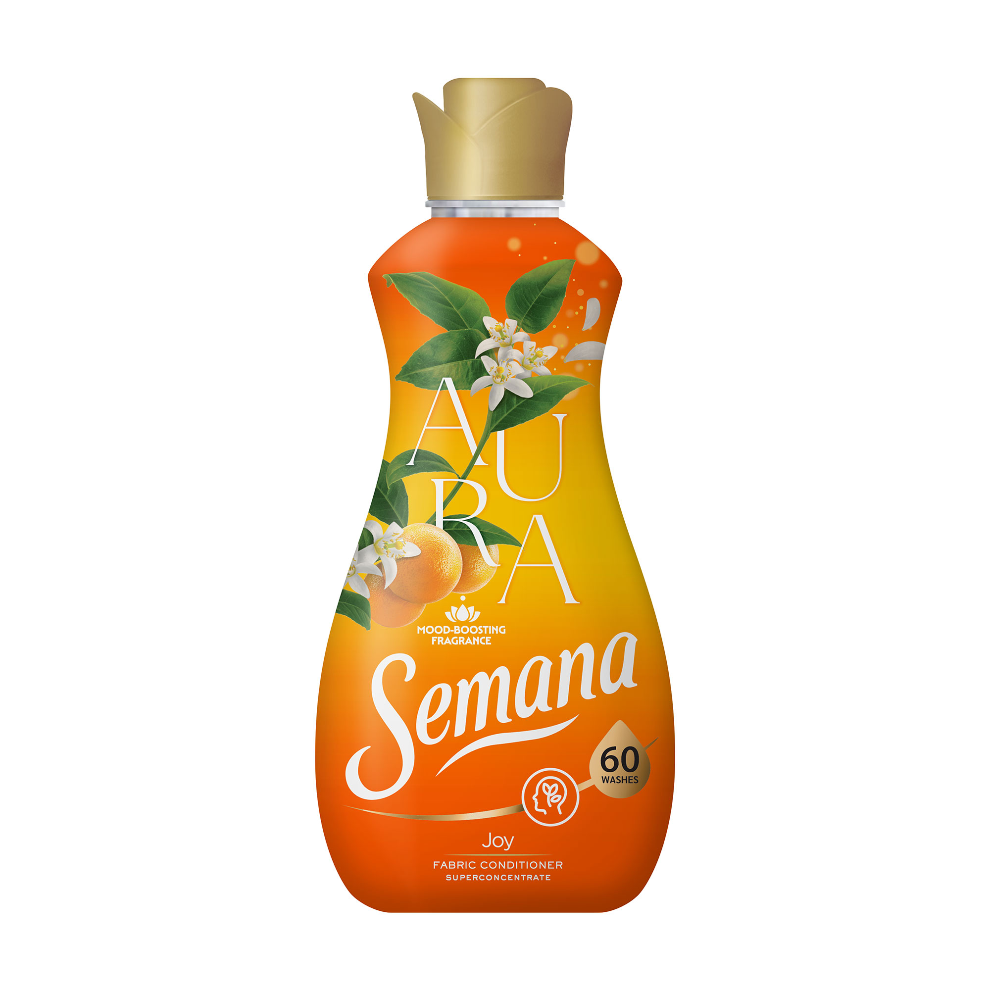 Кондиціонер для білизни Semana Aura Joy, 70 циклів прання, 1.4 л
Кондиціонер для білизни Semana Aura Joy, 70 циклів прання, 1.4 л