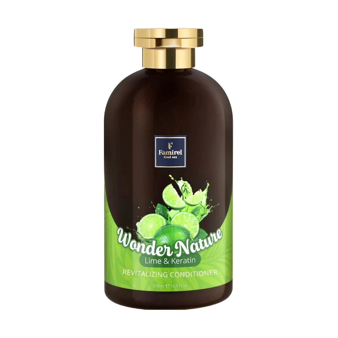 Відновлювальний кондиціонер для волосся Famirel Wonder Nature Conditioner Лайм та кератин, 500 мл
Відновлювальний кондиціонер для волосся Famirel Wonder Nature Conditioner Лайм та кератин, 500 мл